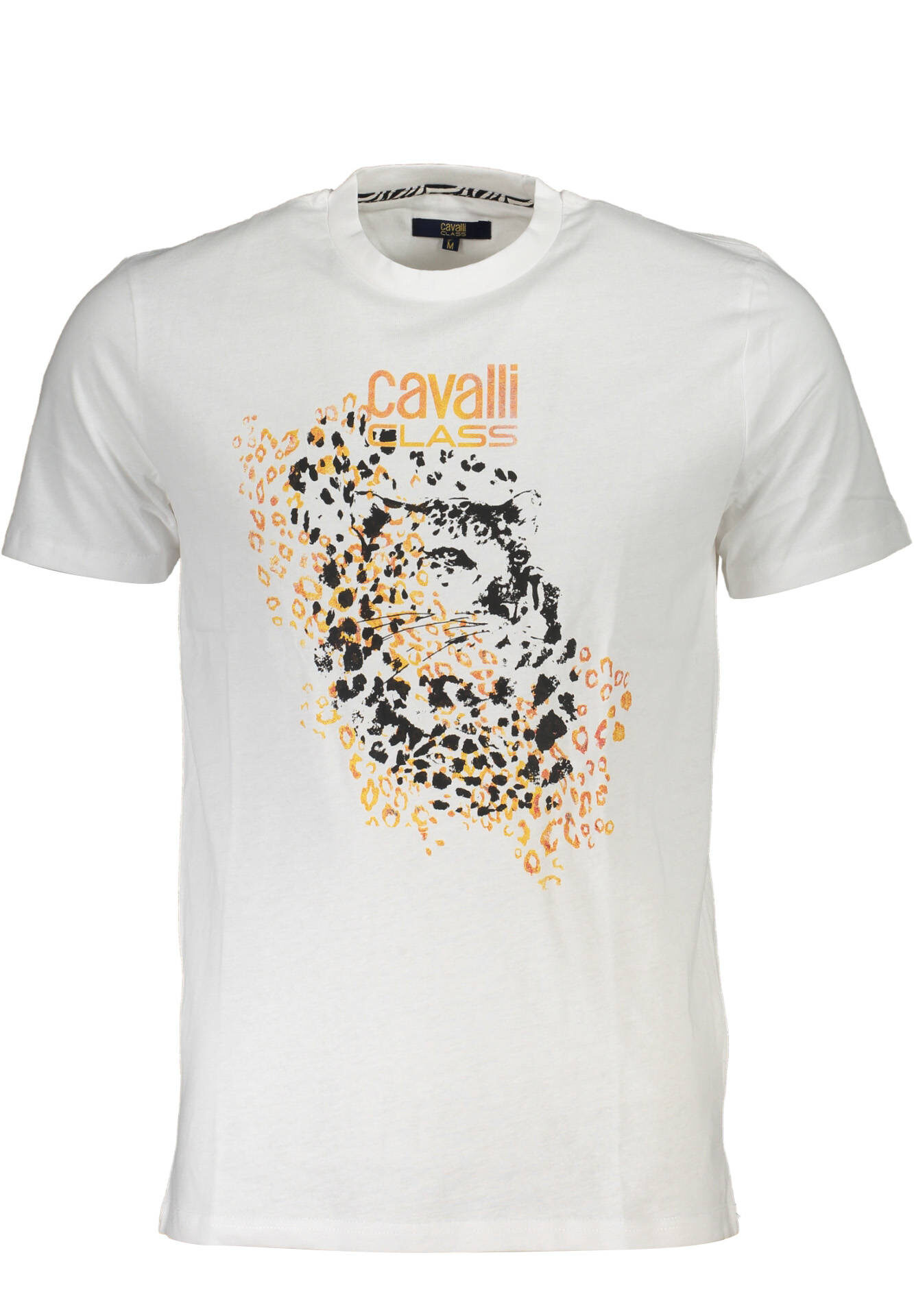 CAVALLI CLASS MEN'S SHORT SLEEVED T-SHIRT WHITE