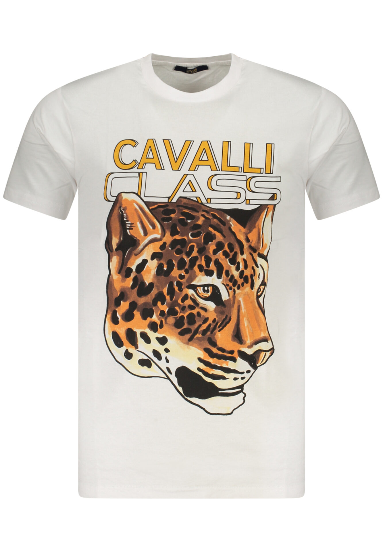 CAVALLI CLASS SHORT SLEEVE T-SHIRT MEN WHITE
