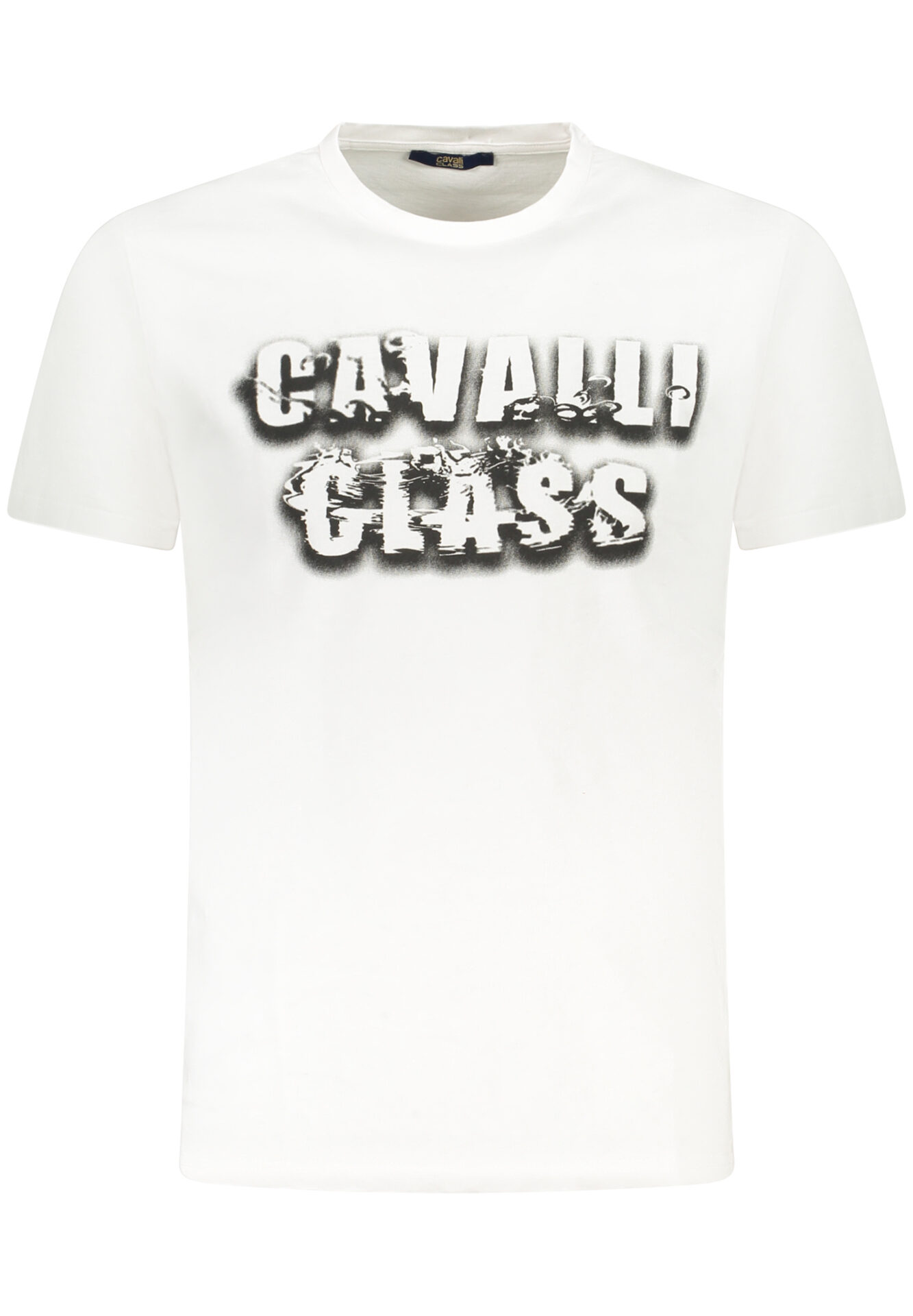 CAVALLI CLASS SHORT SLEEVE T-SHIRT MEN WHITE