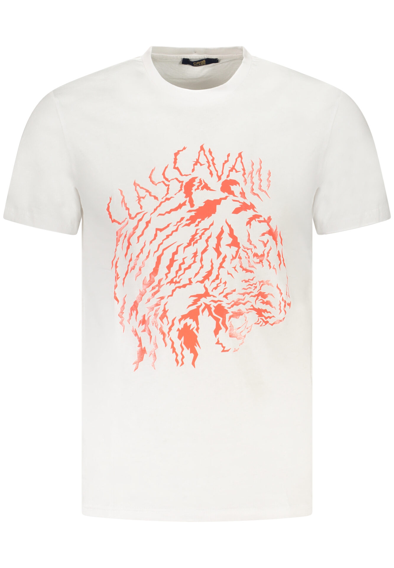 CAVALLI CLASS SHORT SLEEVE T-SHIRT MEN WHITE
