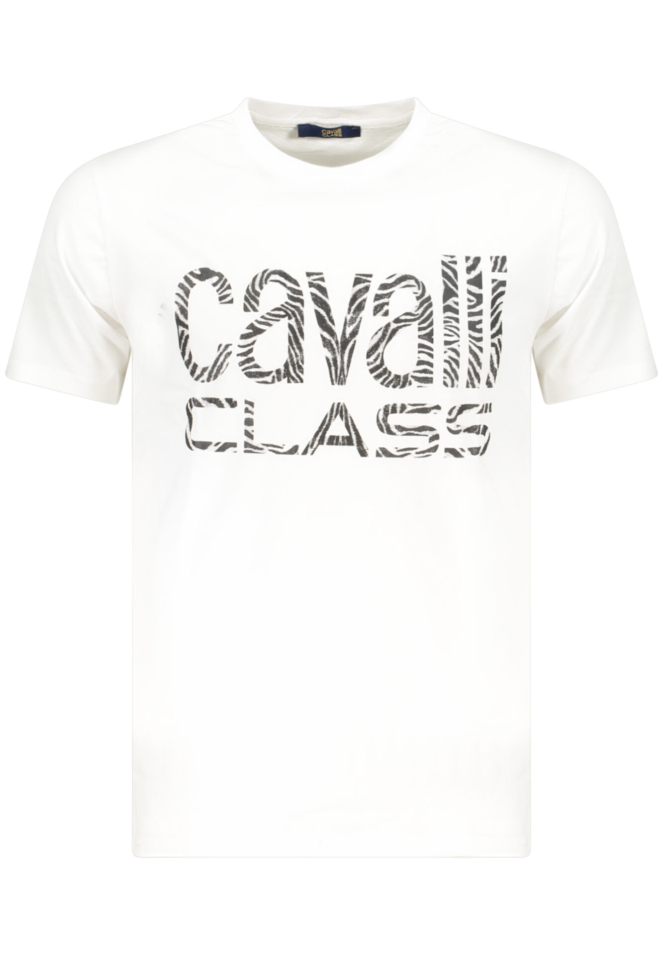 CAVALLI CLASS SHORT SLEEVE T-SHIRT MEN WHITE