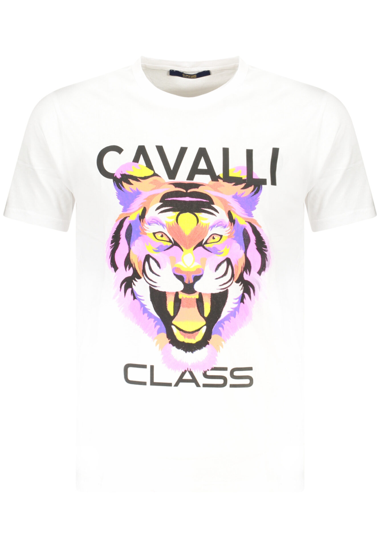 CAVALLI CLASS SHORT SLEEVE T-SHIRT MEN WHITE
