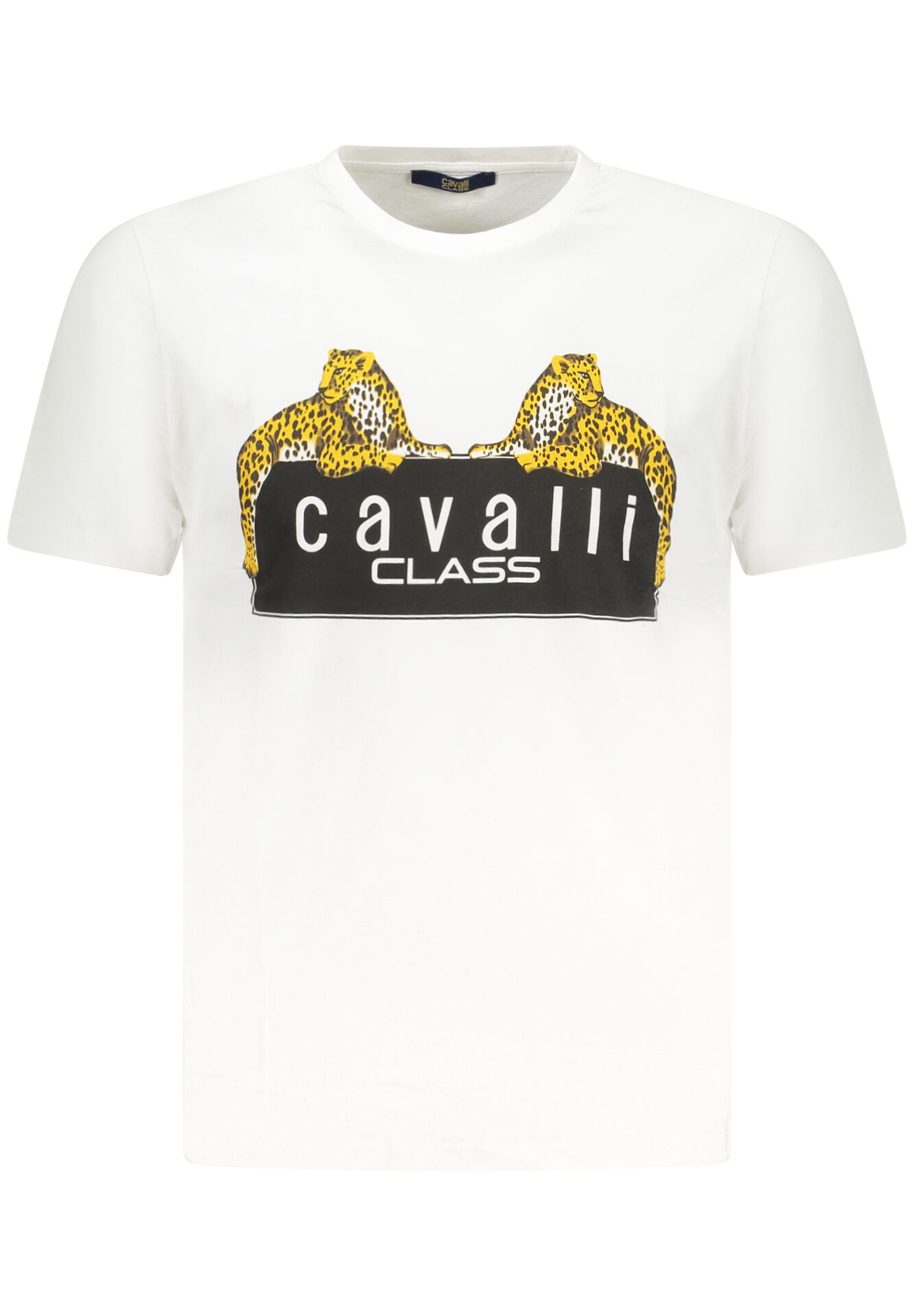 CAVALLI CLASS SHORT SLEEVE T-SHIRT MEN WHITE