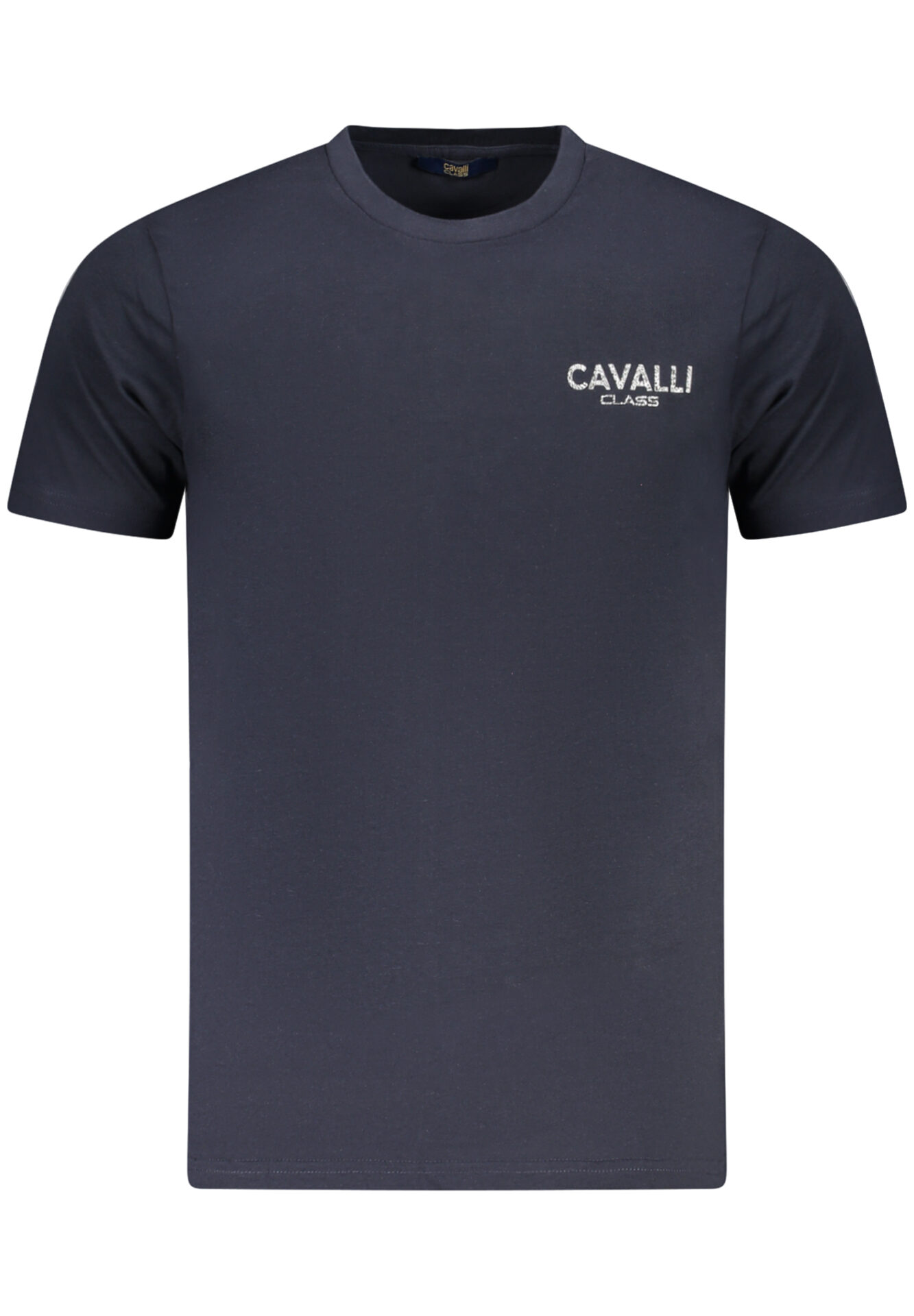 CAVALLI CLASS SHORT SLEEVE T-SHIRT MEN BLUE