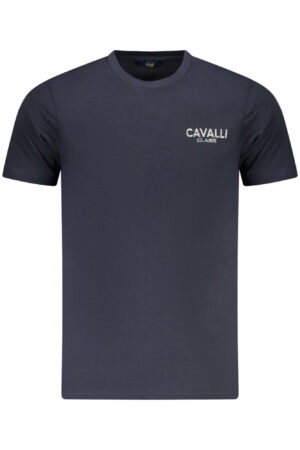 CAVALLI CLASS SHORT SLEEVE T-SHIRT MEN BLUE