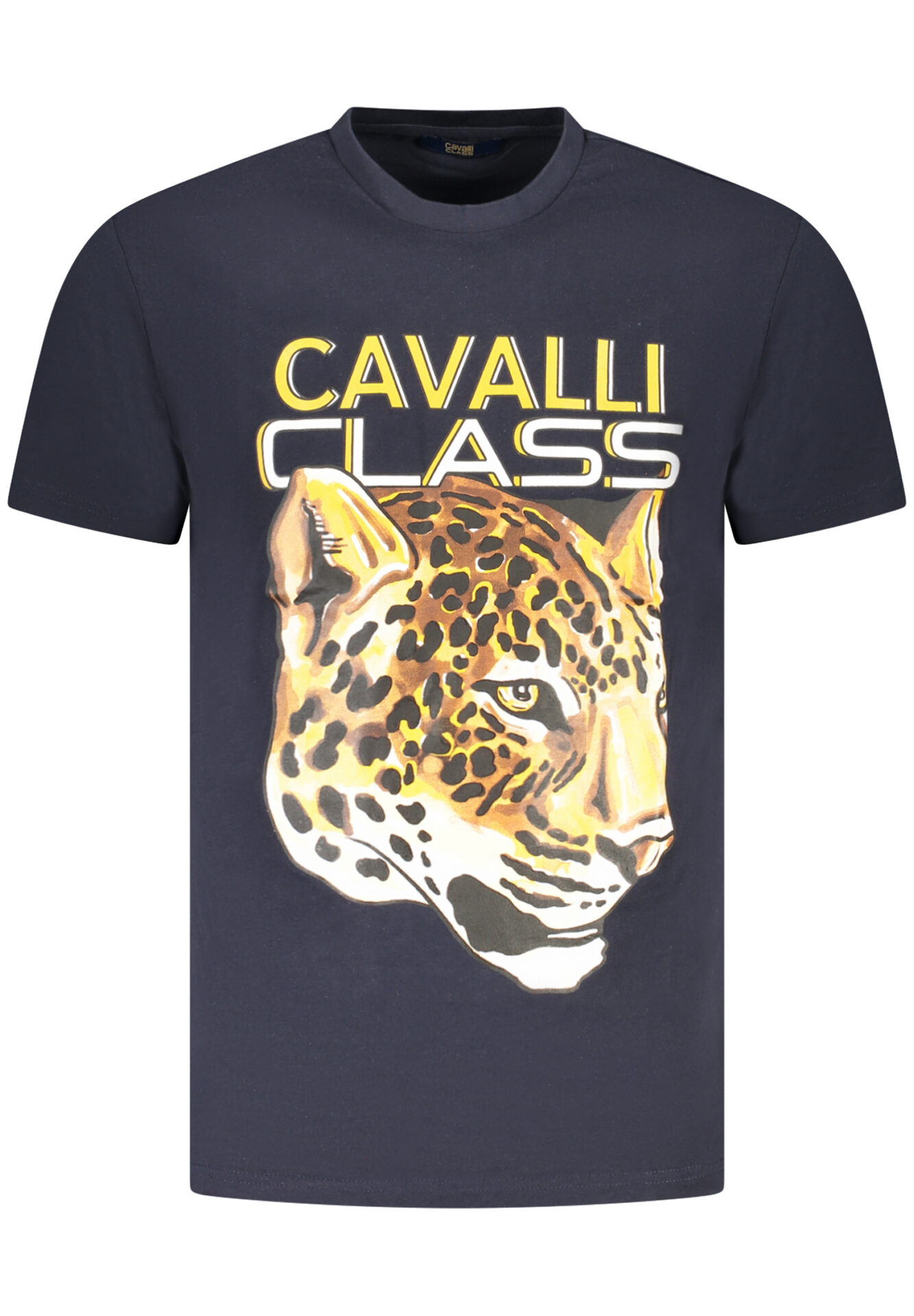 CAVALLI CLASS SHORT SLEEVE T-SHIRT MEN BLUE