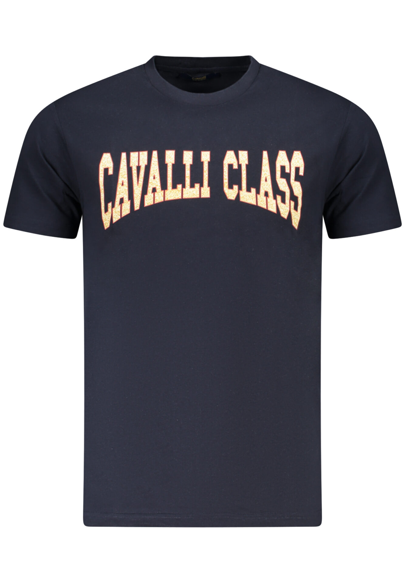 CAVALLI CLASS SHORT SLEEVE T-SHIRT MEN BLUE