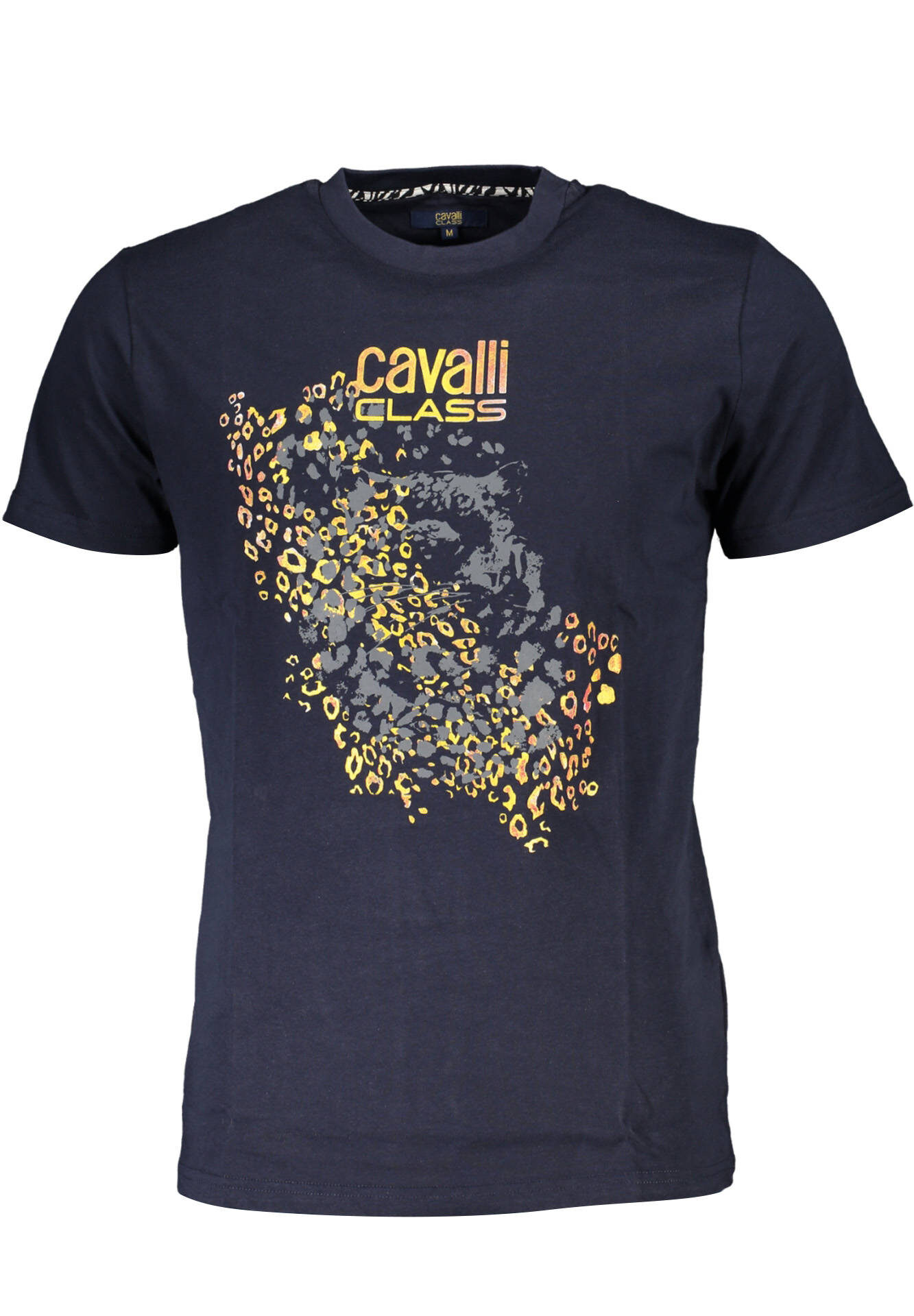 CAVALLI CLASS SHORT SLEEVE T-SHIRT MEN BLUE
