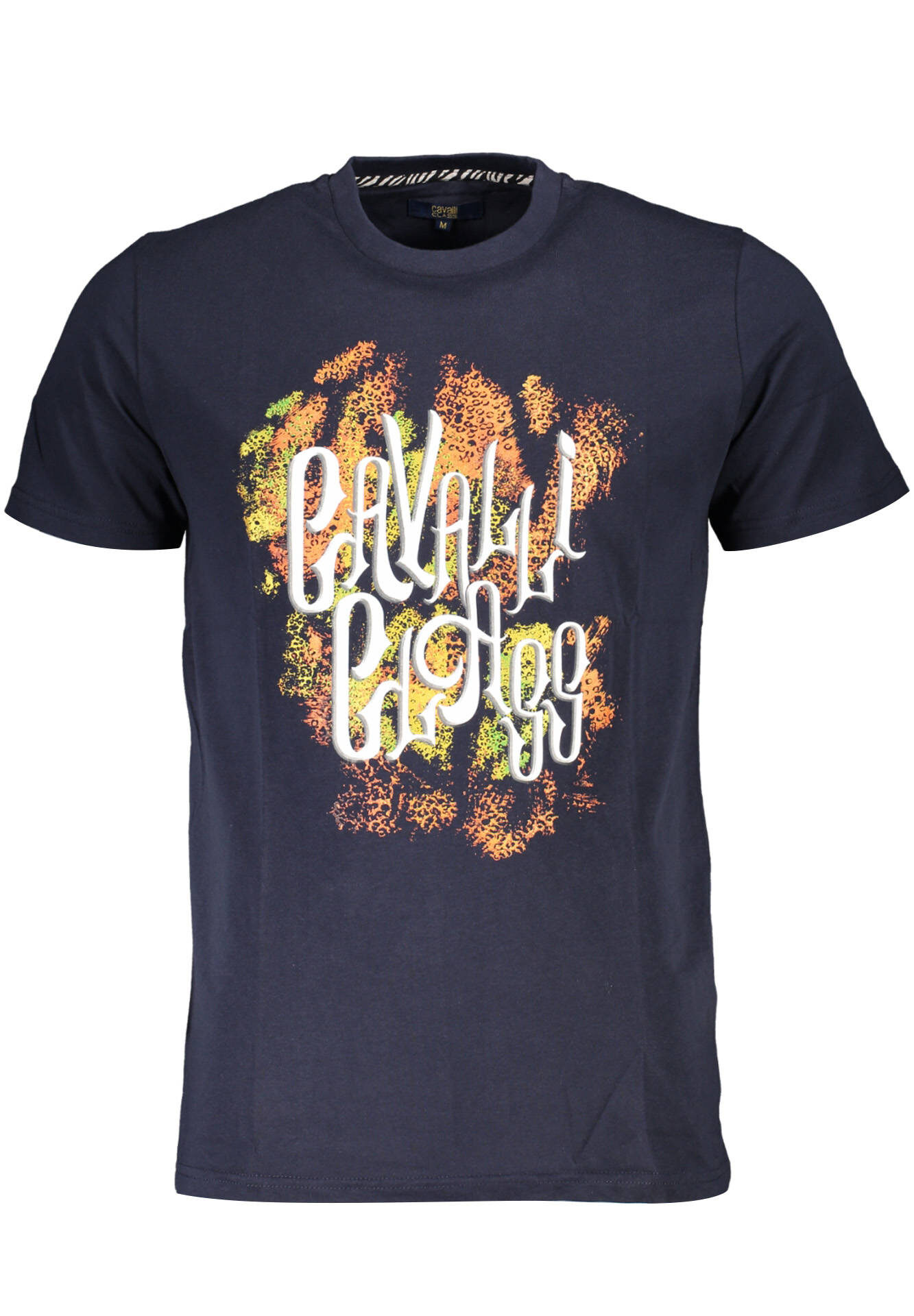 CAVALLI CLASS SHORT SLEEVE T-SHIRT MEN BLUE