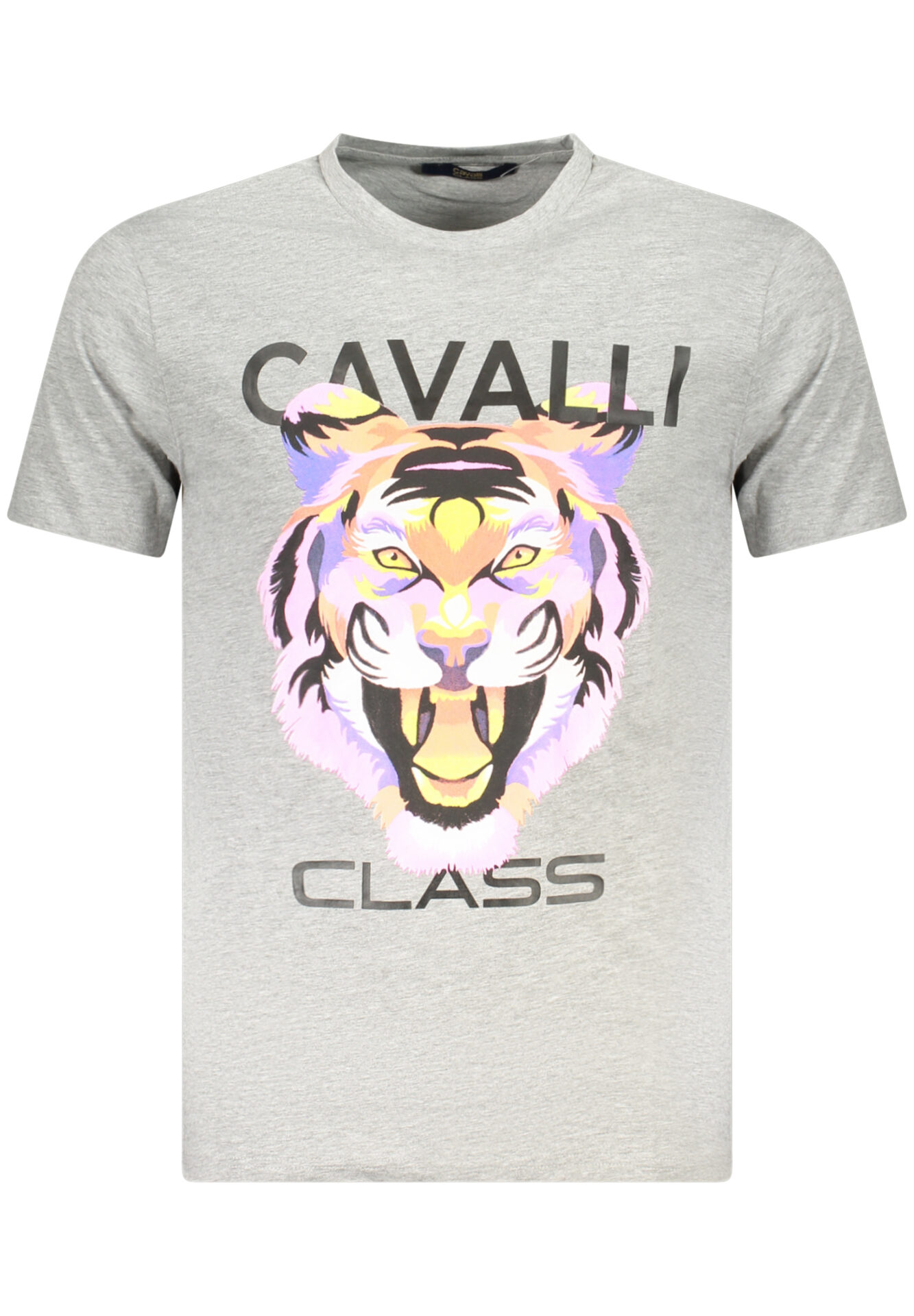 CAVALLI CLASS SHORT SLEEVE T-SHIRT MEN GREY