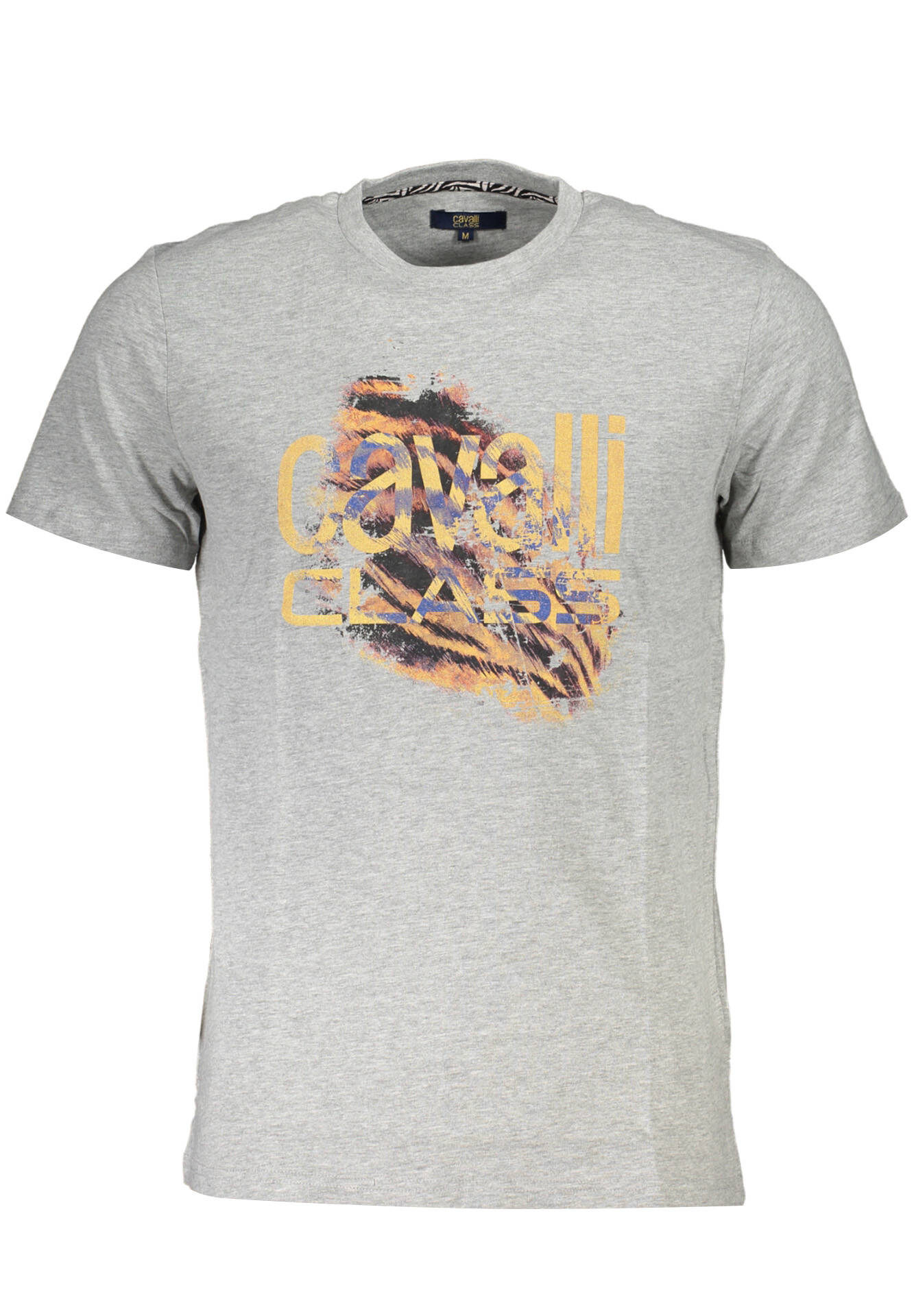 CAVALLI CLASS SHORT SLEEVE T-SHIRT MEN GREY