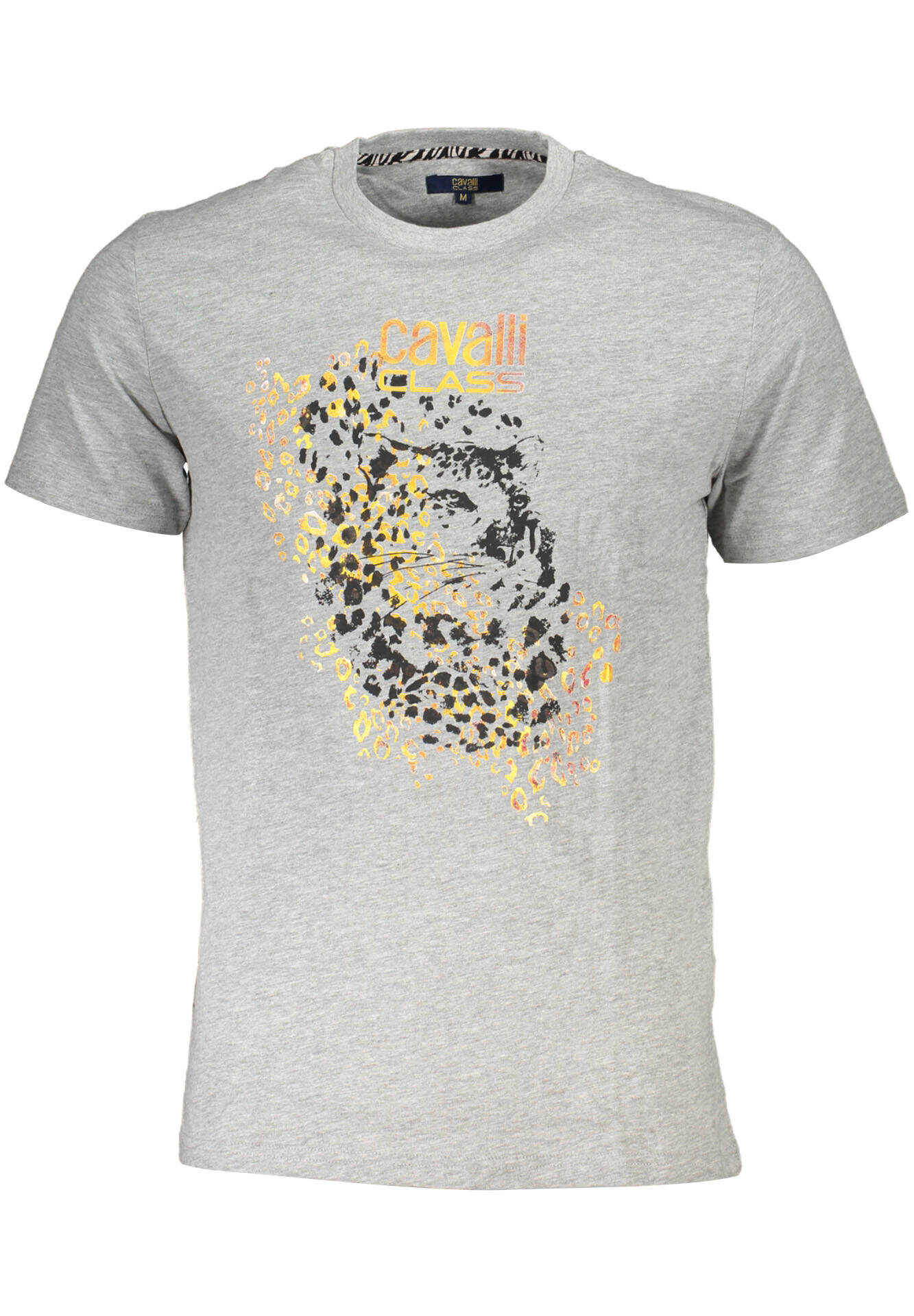 CAVALLI CLASS SHORT SLEEVE T-SHIRT MEN GREY