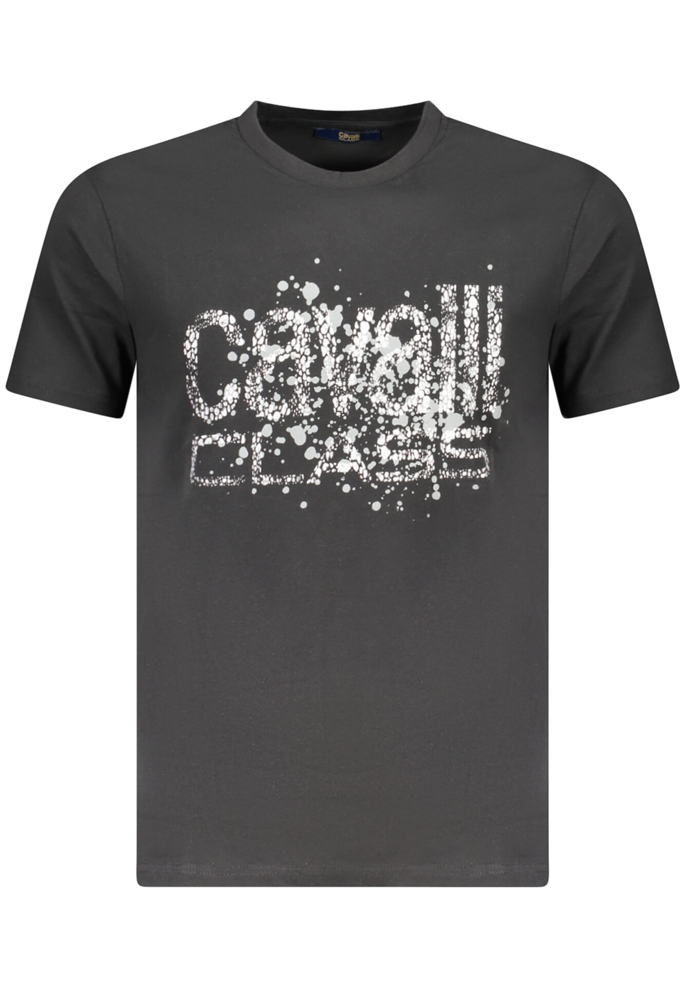 CAVALLI CLASS SHORT SLEEVE T-SHIRT MEN BLACK
