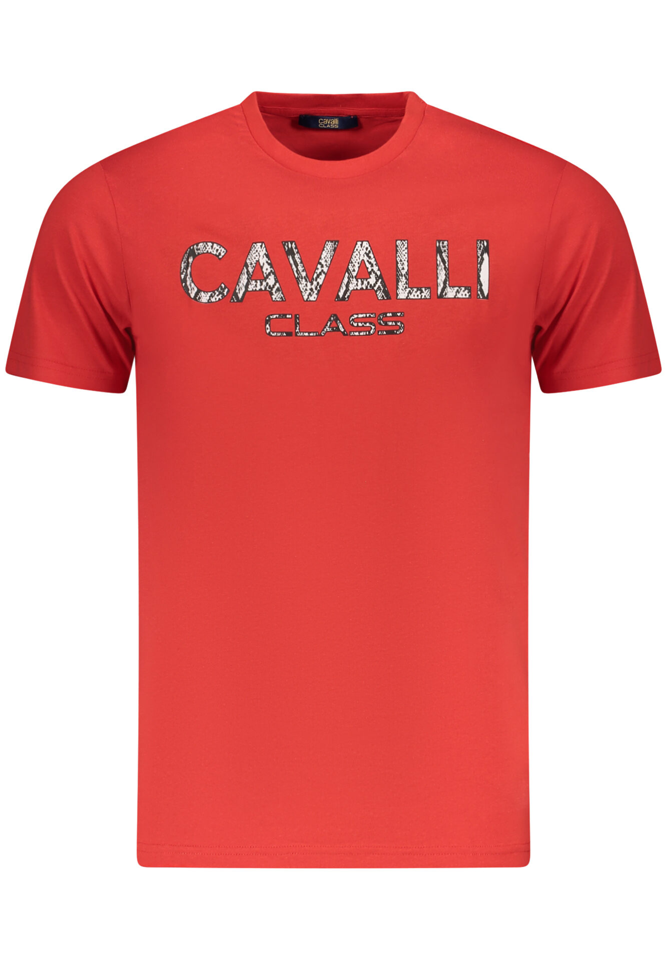 CAVALLI CLASS SHORT SLEEVE T-SHIRT MEN RED