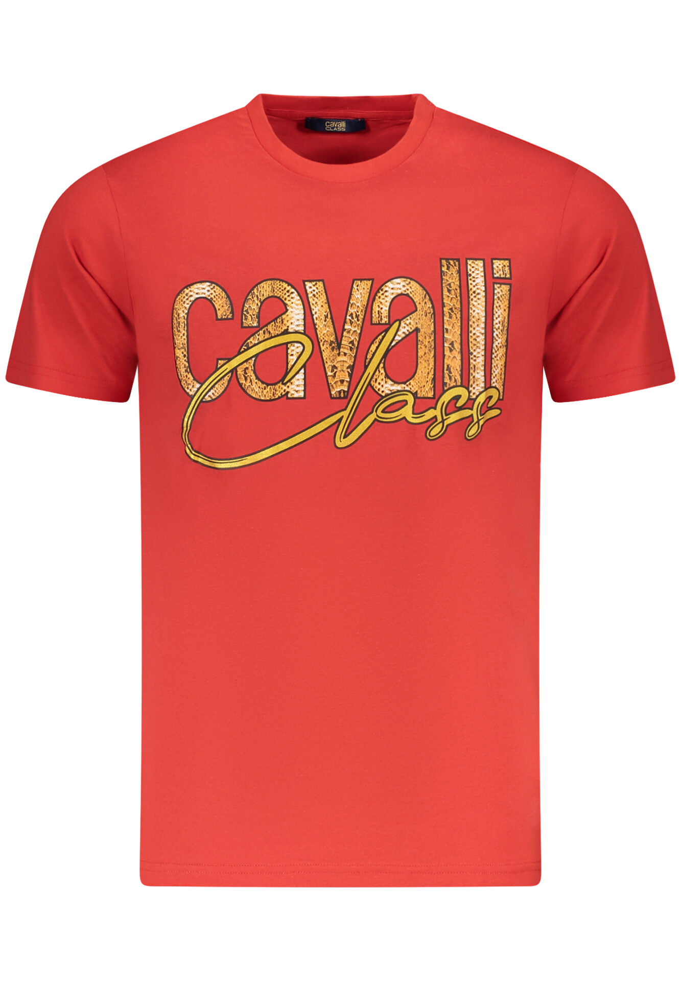 CAVALLI CLASS SHORT SLEEVE T-SHIRT MEN RED