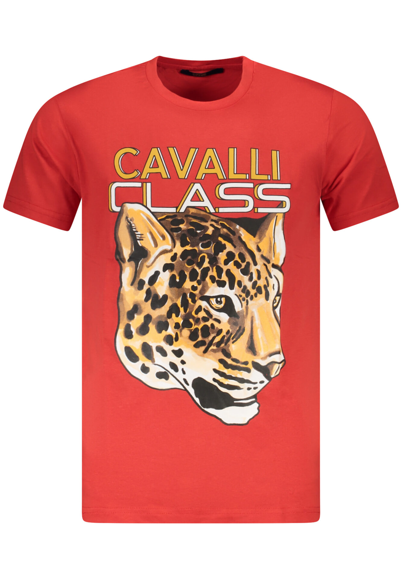 CAVALLI CLASS SHORT SLEEVE T-SHIRT MEN RED