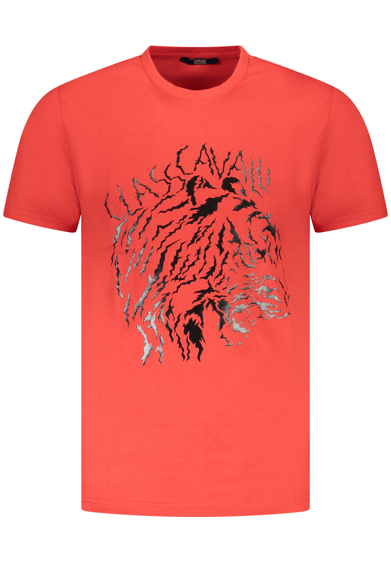 CAVALLI CLASS SHORT SLEEVE T-SHIRT MEN RED
