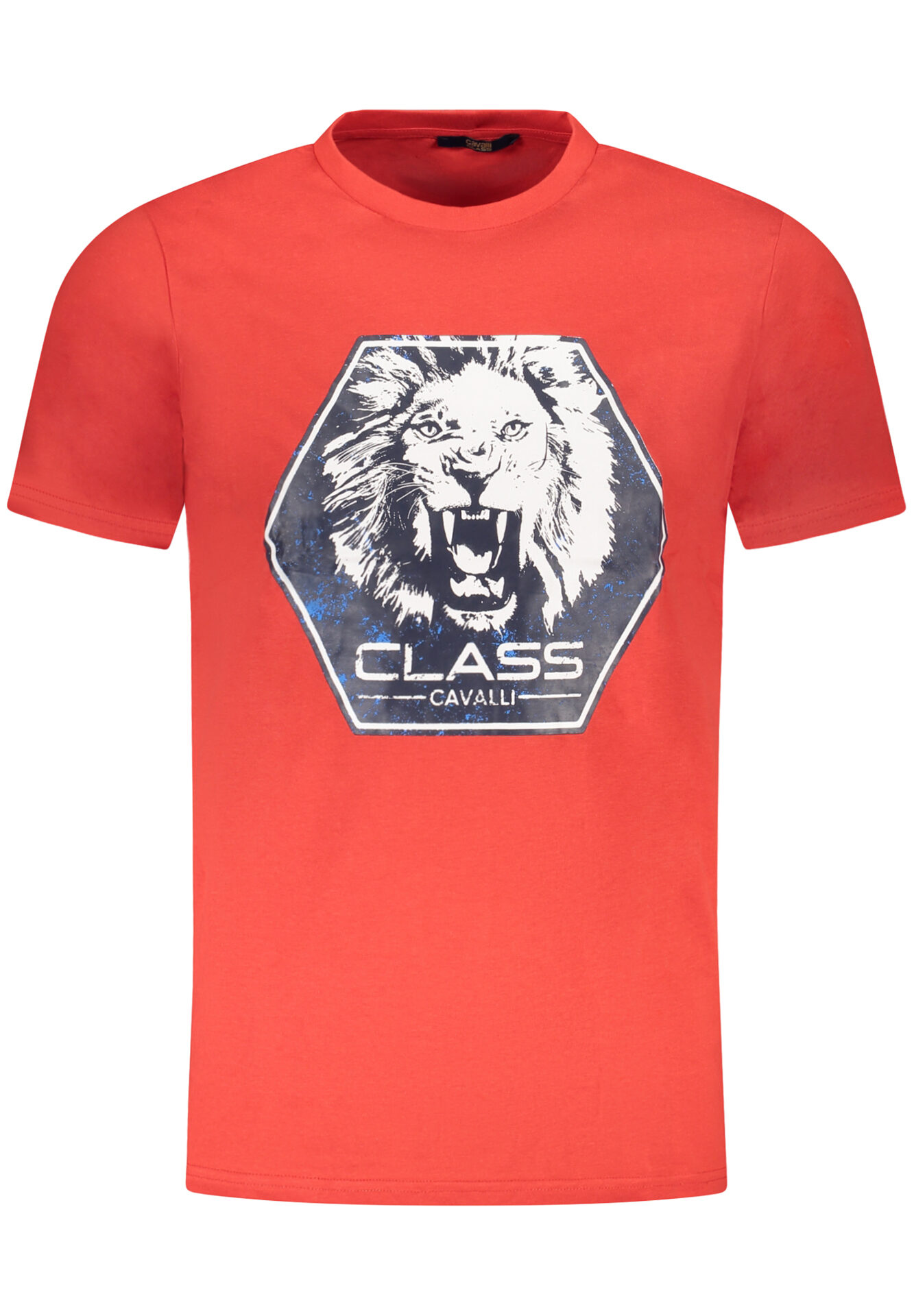 CAVALLI CLASS SHORT SLEEVE T-SHIRT MEN RED