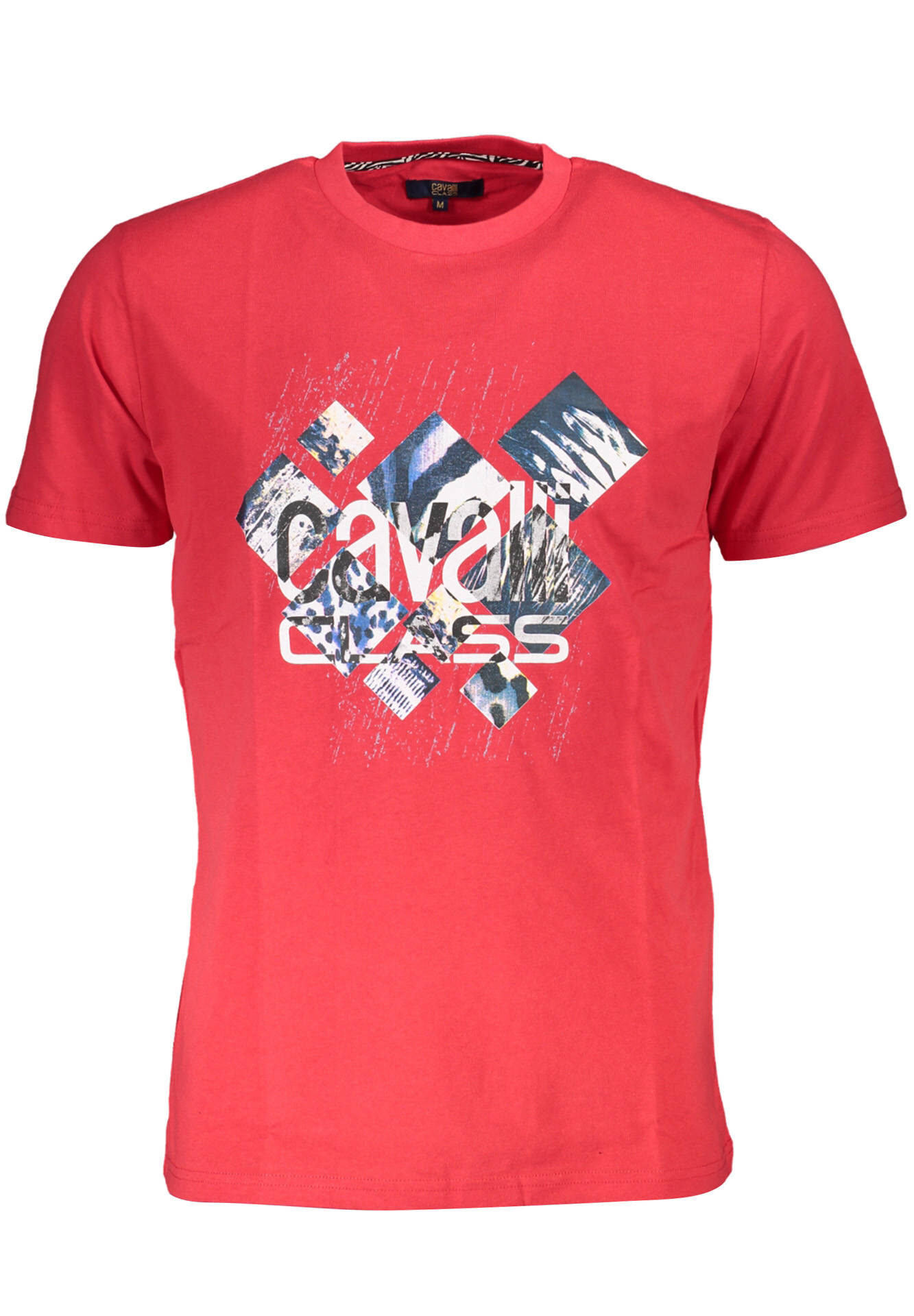 CAVALLI CLASS SHORT SLEEVE T-SHIRT MEN RED