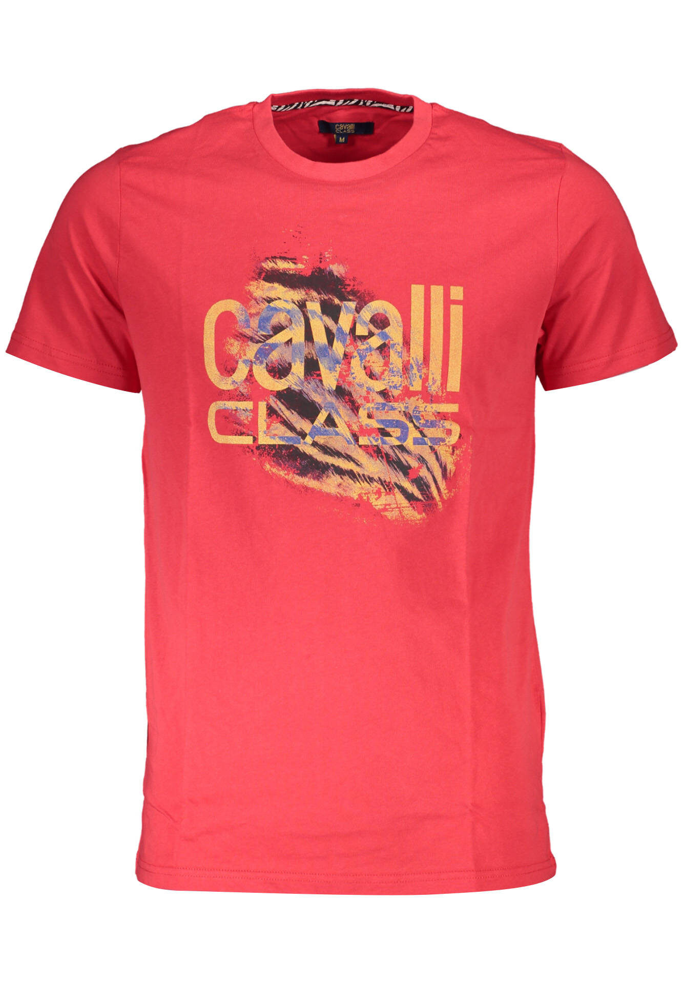 CAVALLI CLASS SHORT SLEEVE T-SHIRT MEN RED