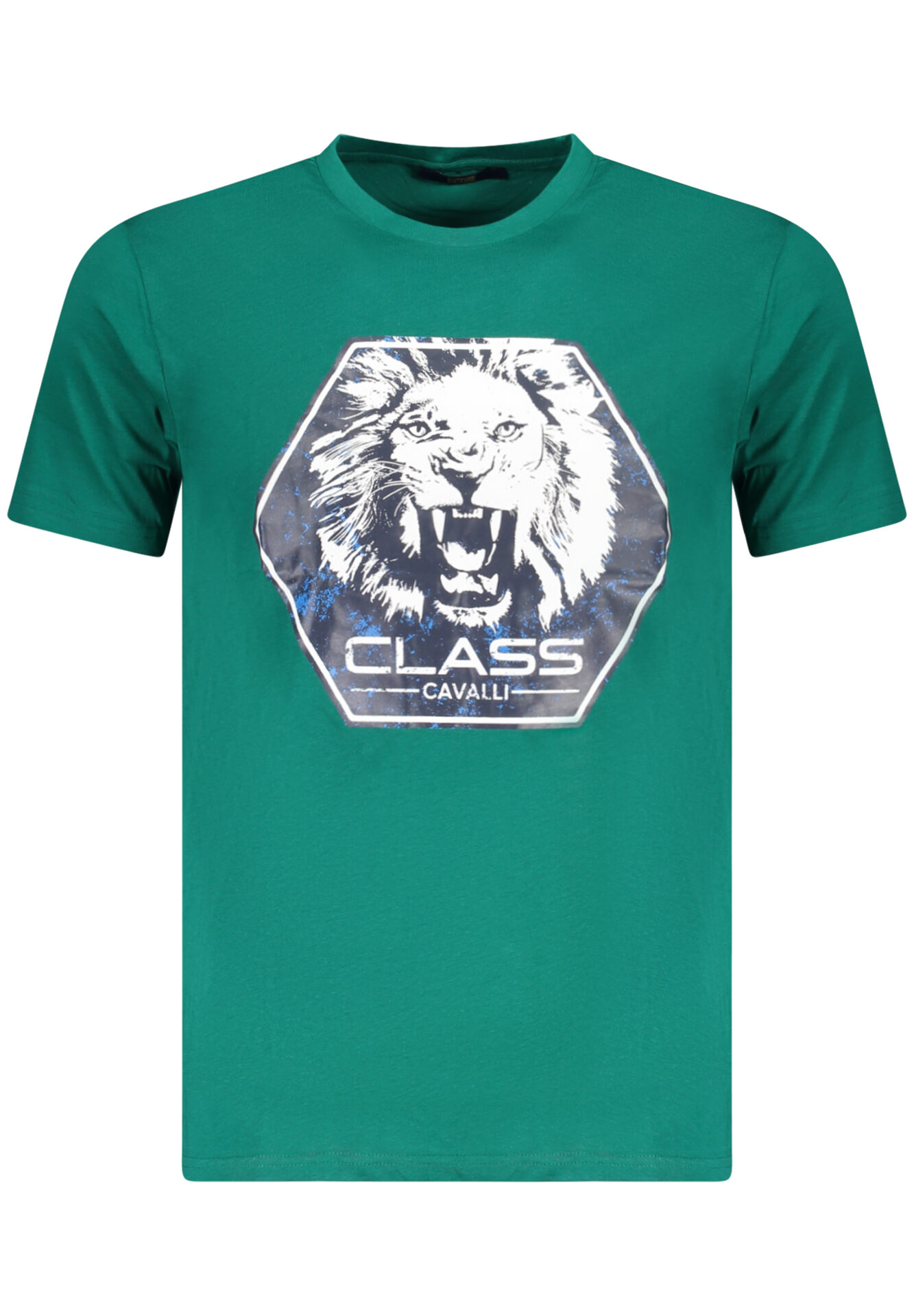 CAVALLI CLASS SHORT SLEEVE T-SHIRT MEN GREEN
