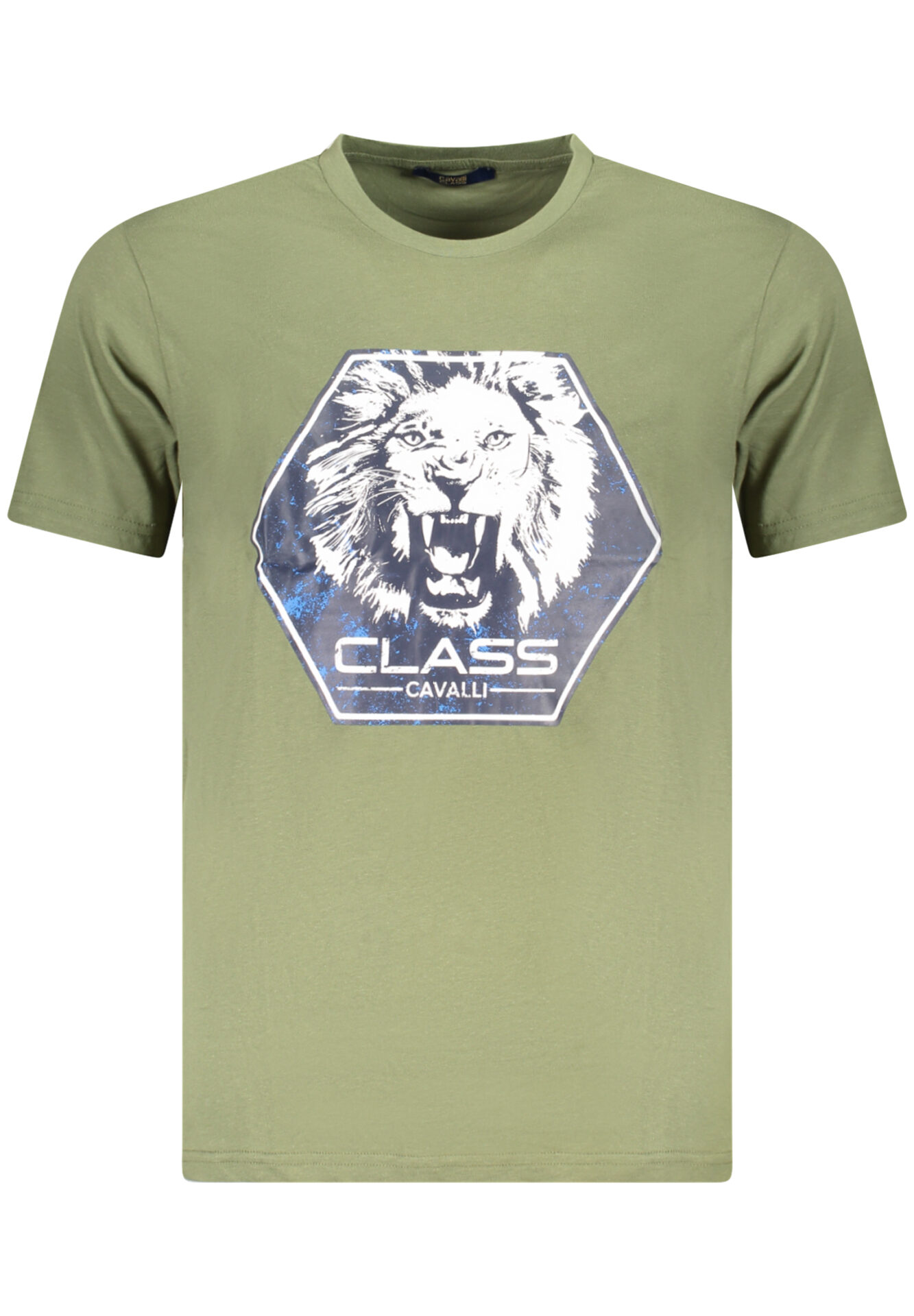 CAVALLI CLASS SHORT SLEEVE T-SHIRT MEN GREEN