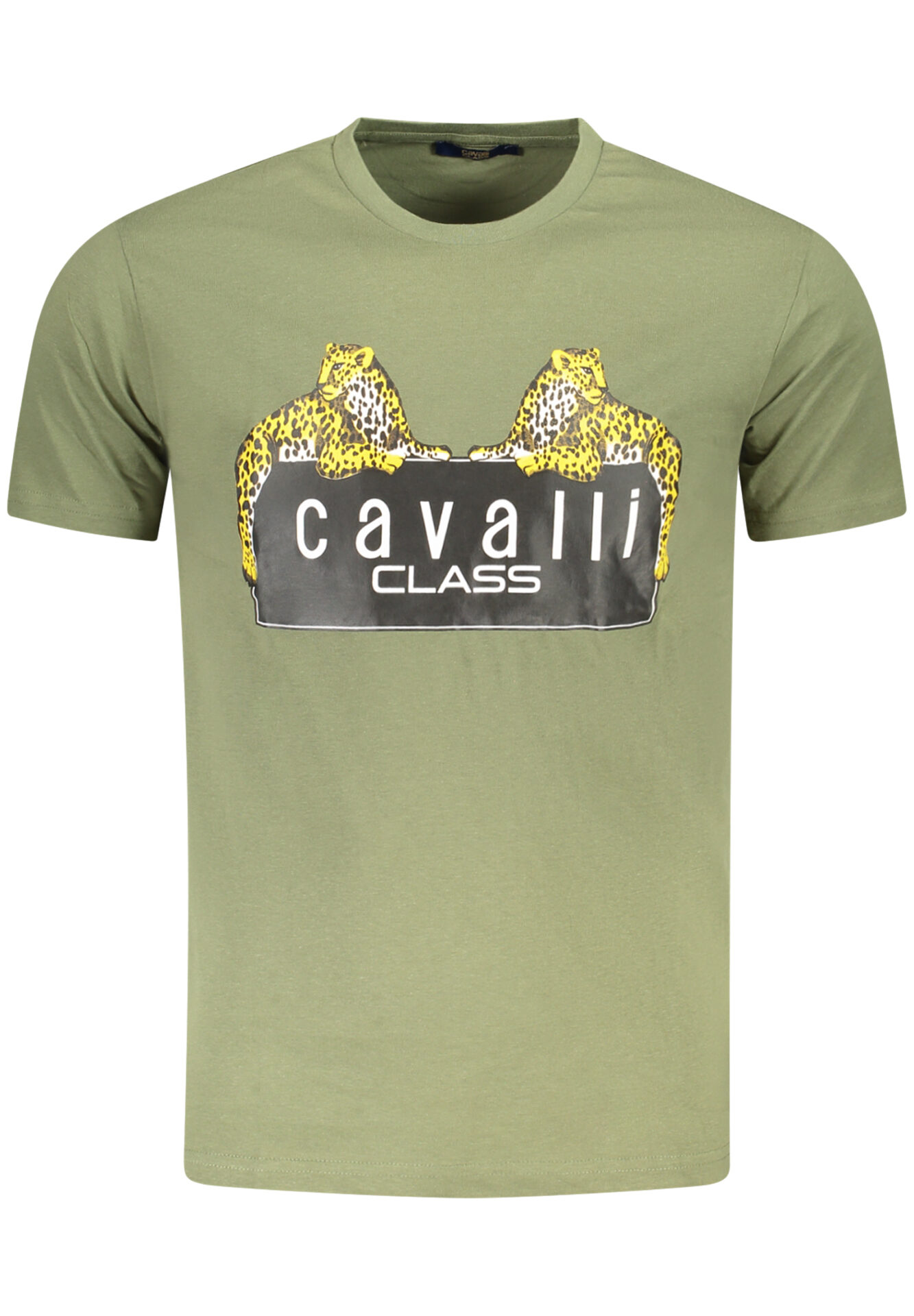 CAVALLI CLASS SHORT SLEEVE T-SHIRT MEN GREEN