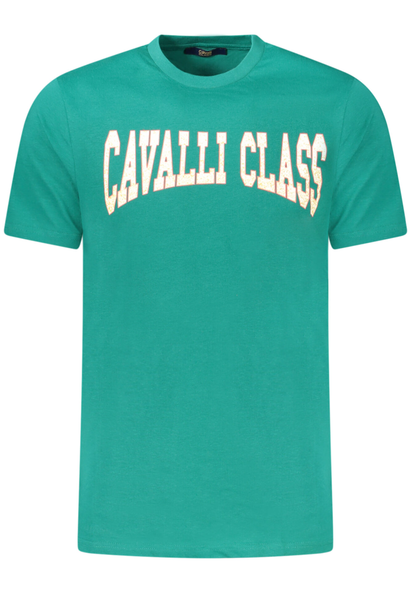 CAVALLI CLASS SHORT SLEEVE T-SHIRT MEN GREEN