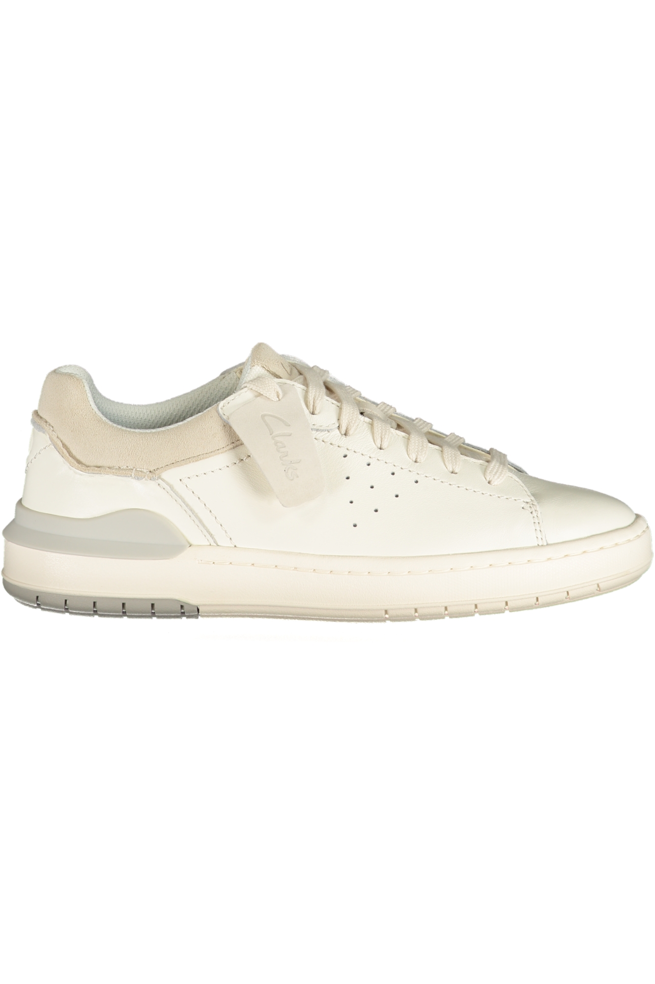 CLARKS MEN'S WHITE SPORTS SHOES CLARKS MEN'S WHITE SPORTS SHOES