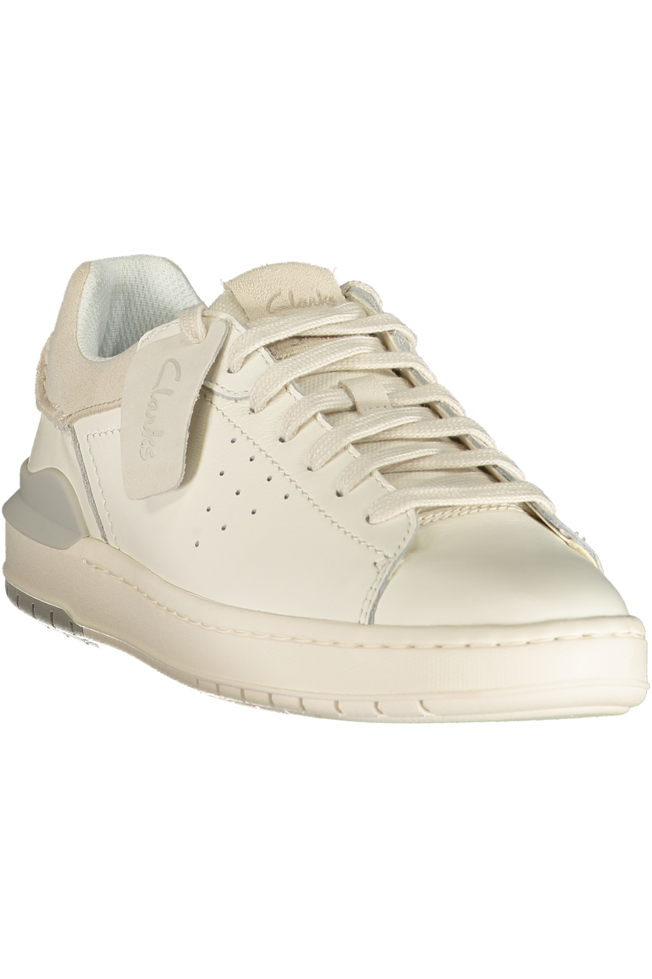 CLARKS MEN'S WHITE SPORTS SHOES CLARKS MEN'S WHITE SPORTS SHOES - Image 2