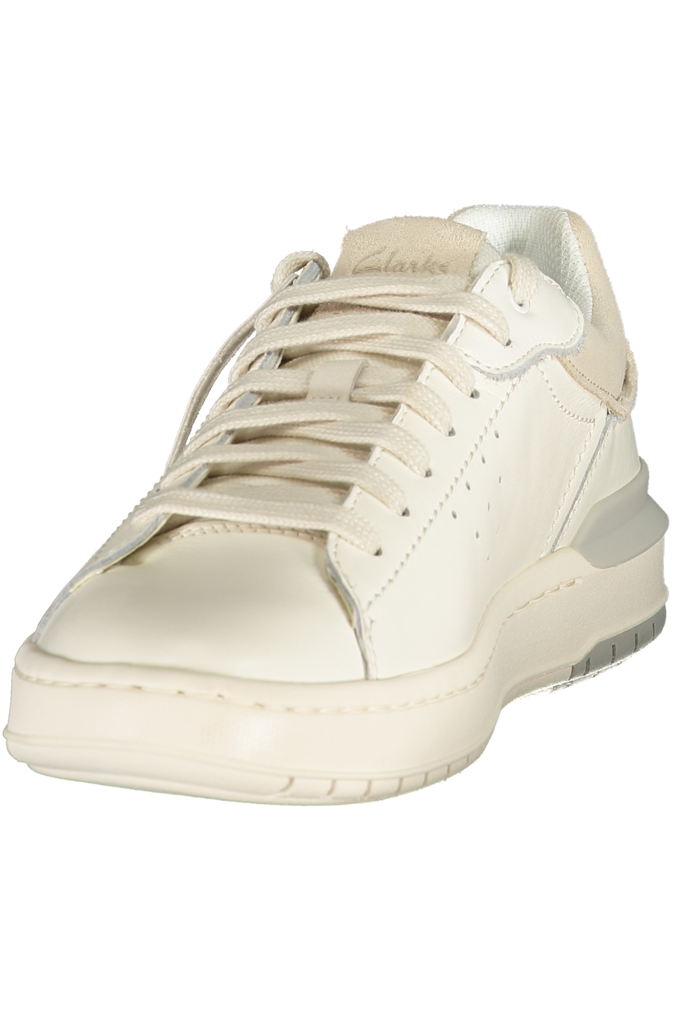 CLARKS MEN'S WHITE SPORTS SHOES CLARKS MEN'S WHITE SPORTS SHOES - Image 3