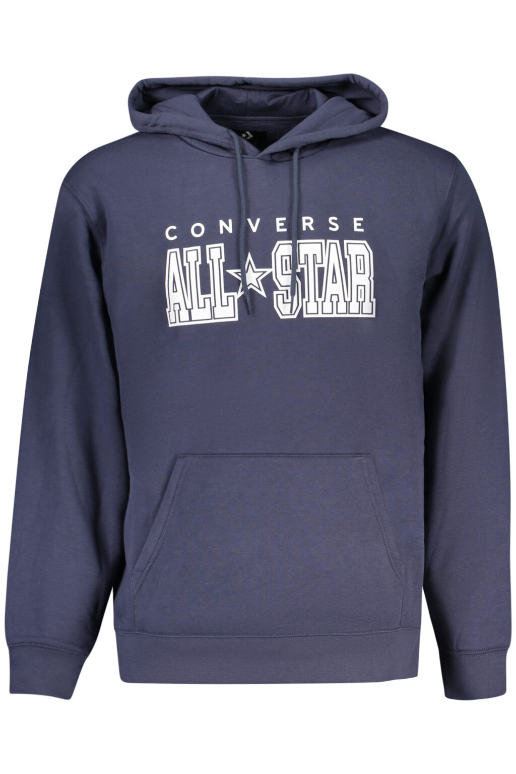 conversefelpasenzazipuomoblu_1 CONVERSE mėlynas vyriškas džemperis su užtrauktuku