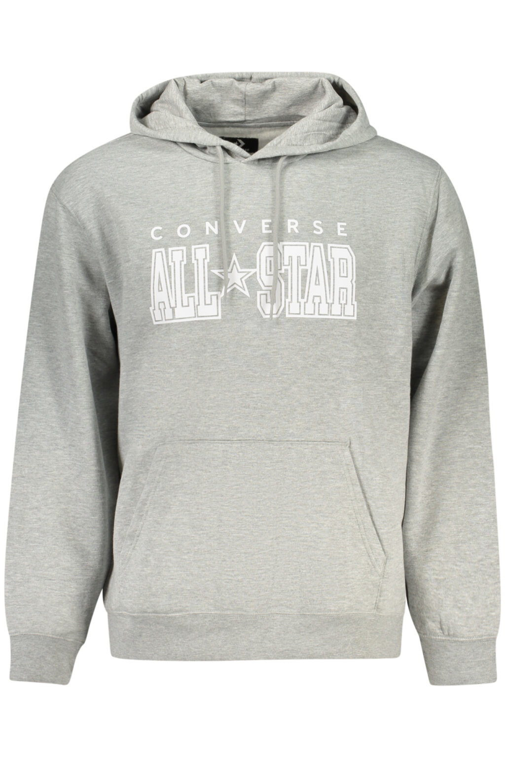 conversefelpasenzazipuomogrigio_1 CONVERSE pilkas vyriškas džemperis su užtrauktuku