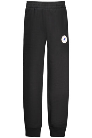 CONVERSE Vaikiškos Juodos Sportinės kelnės