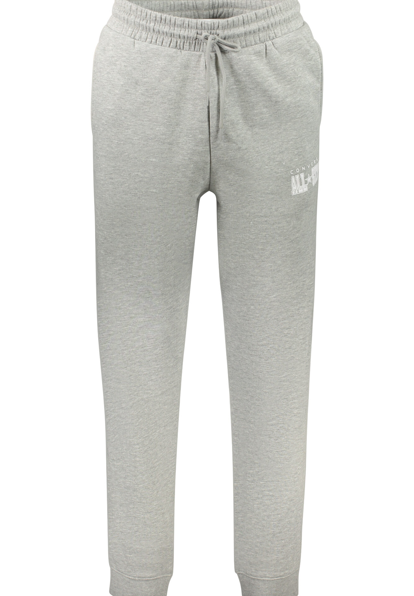 CONVERSE MEN'S GREY LONG TRACKSUIT PANTS