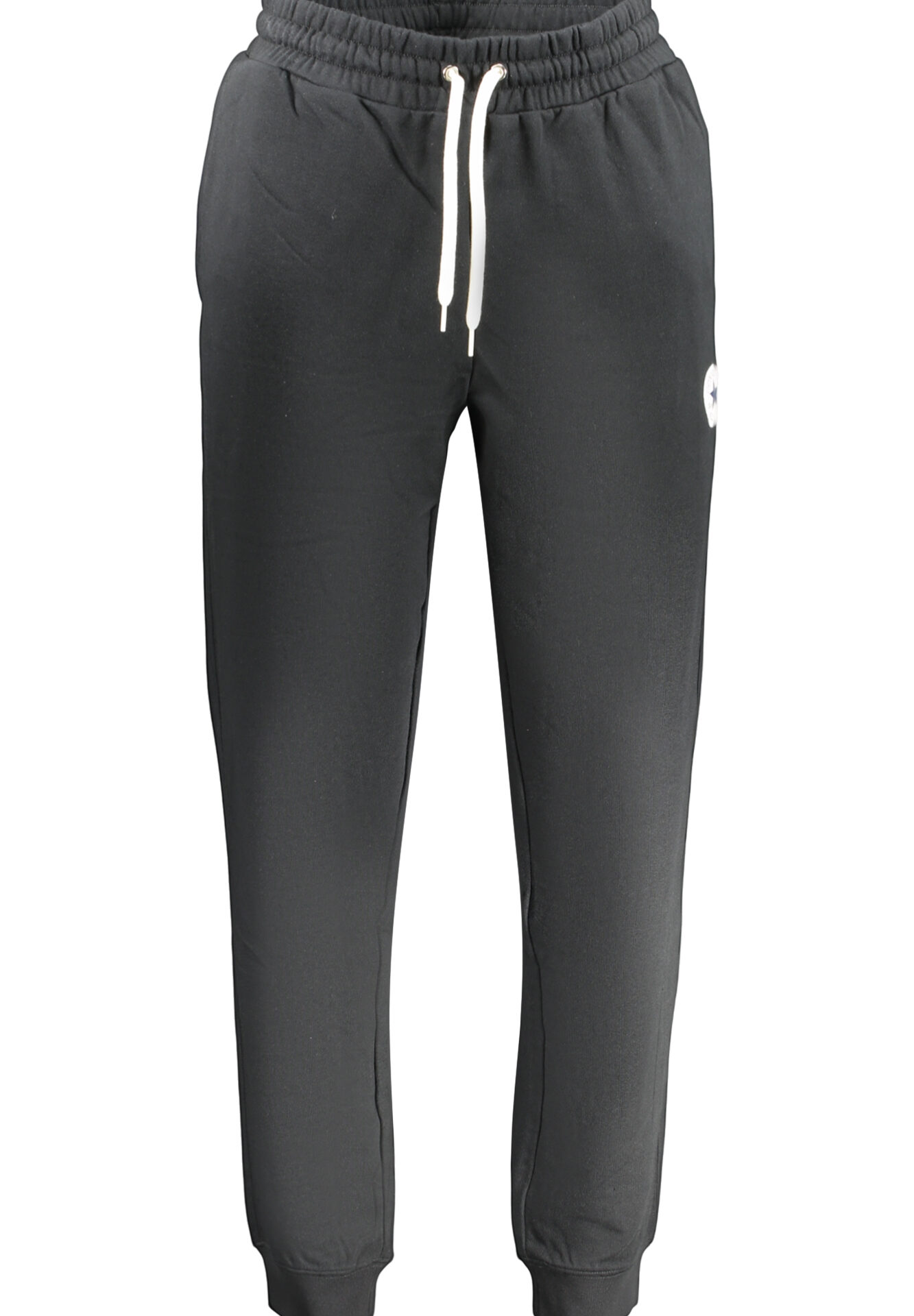 CONVERSE MEN'S BLACK LONG TRACKSUIT PANTS