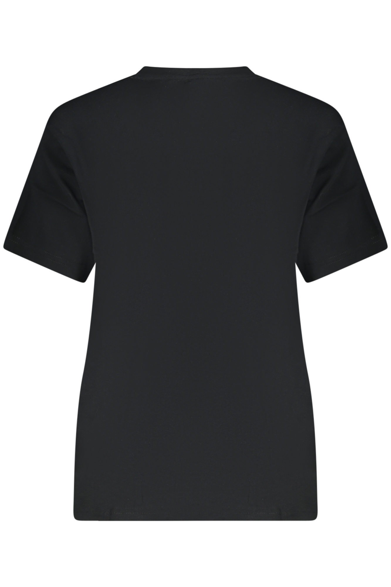 Converse Women's Short-Sleeved T-Shirt, Black Converse Women's Short-Sleeved T-Shirt, Black - Image 2