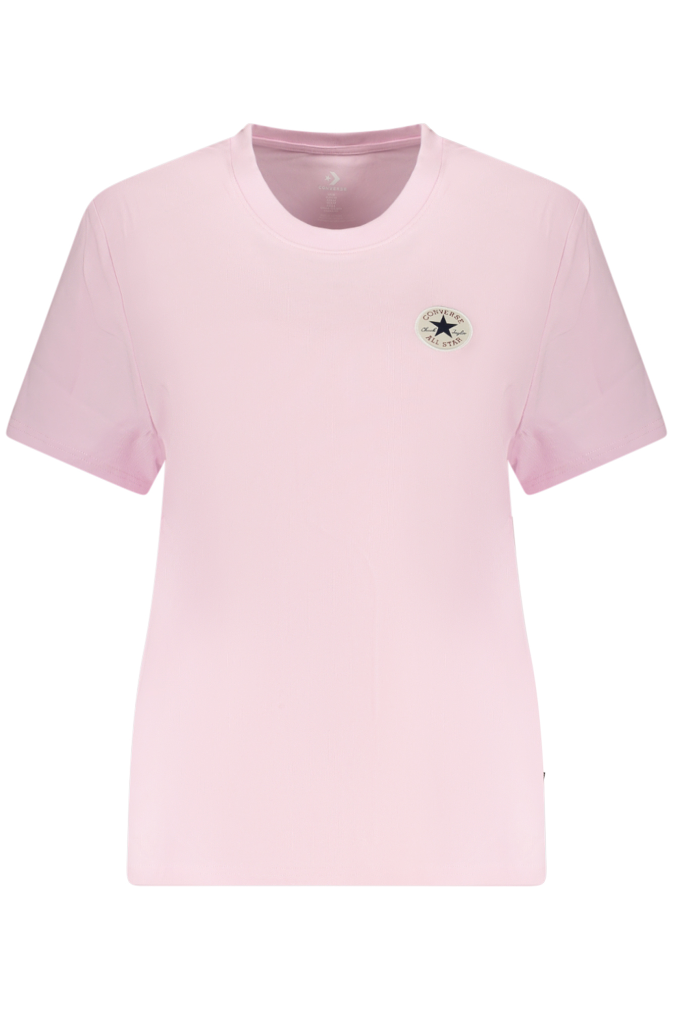 Converse Women's Short-Sleeved T-Shirt, Pink Converse Women's Short-Sleeved T-Shirt, Pink