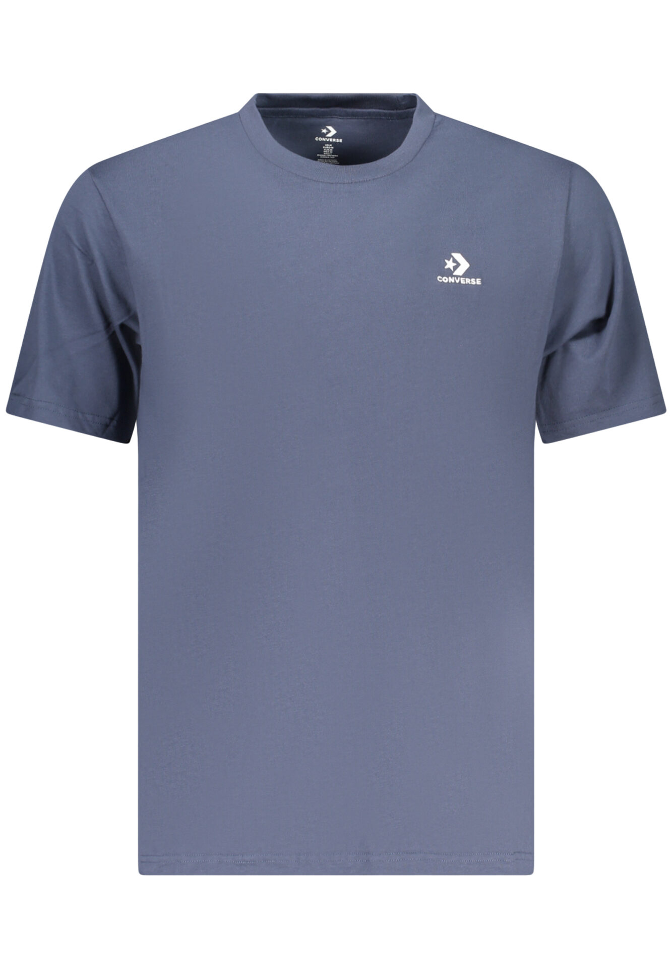 CONVERSE MEN'S SHORT-SLEEVE T-SHIRT BLUE