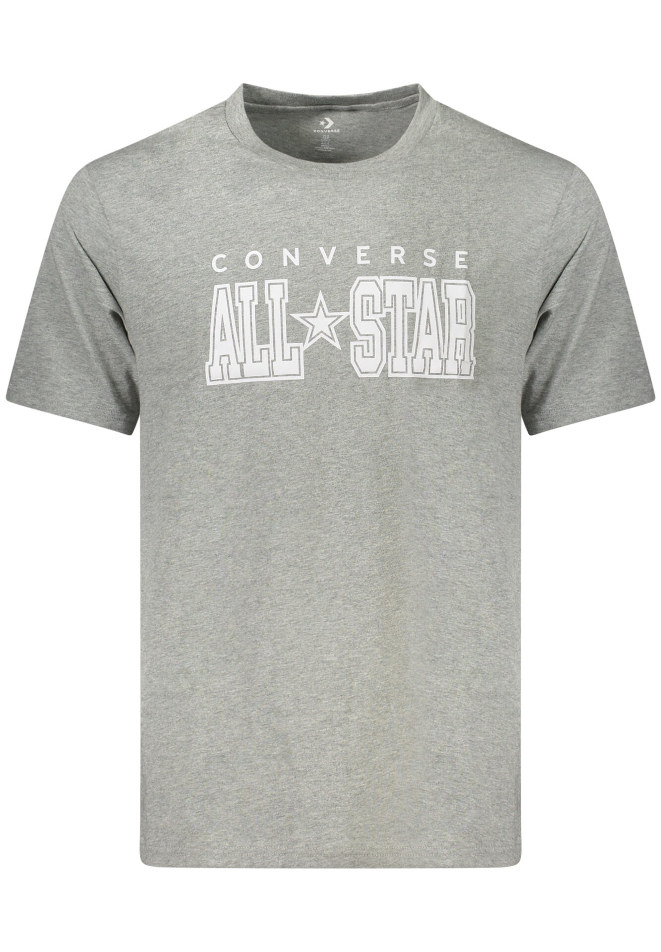 CONVERSE MEN'S SHORT-SLEEVE T-SHIRT GREY