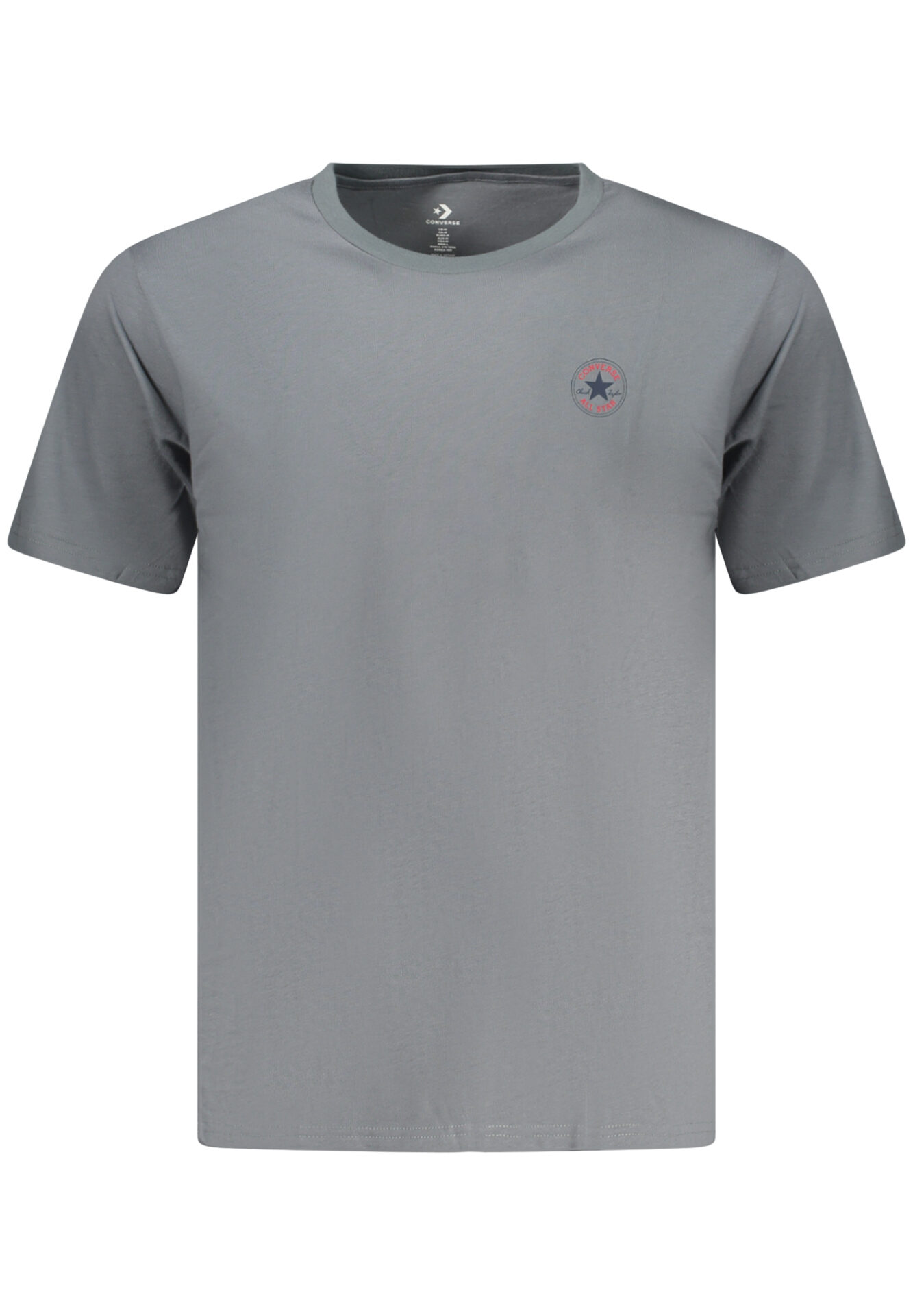 CONVERSE MEN'S SHORT-SLEEVE T-SHIRT GREY