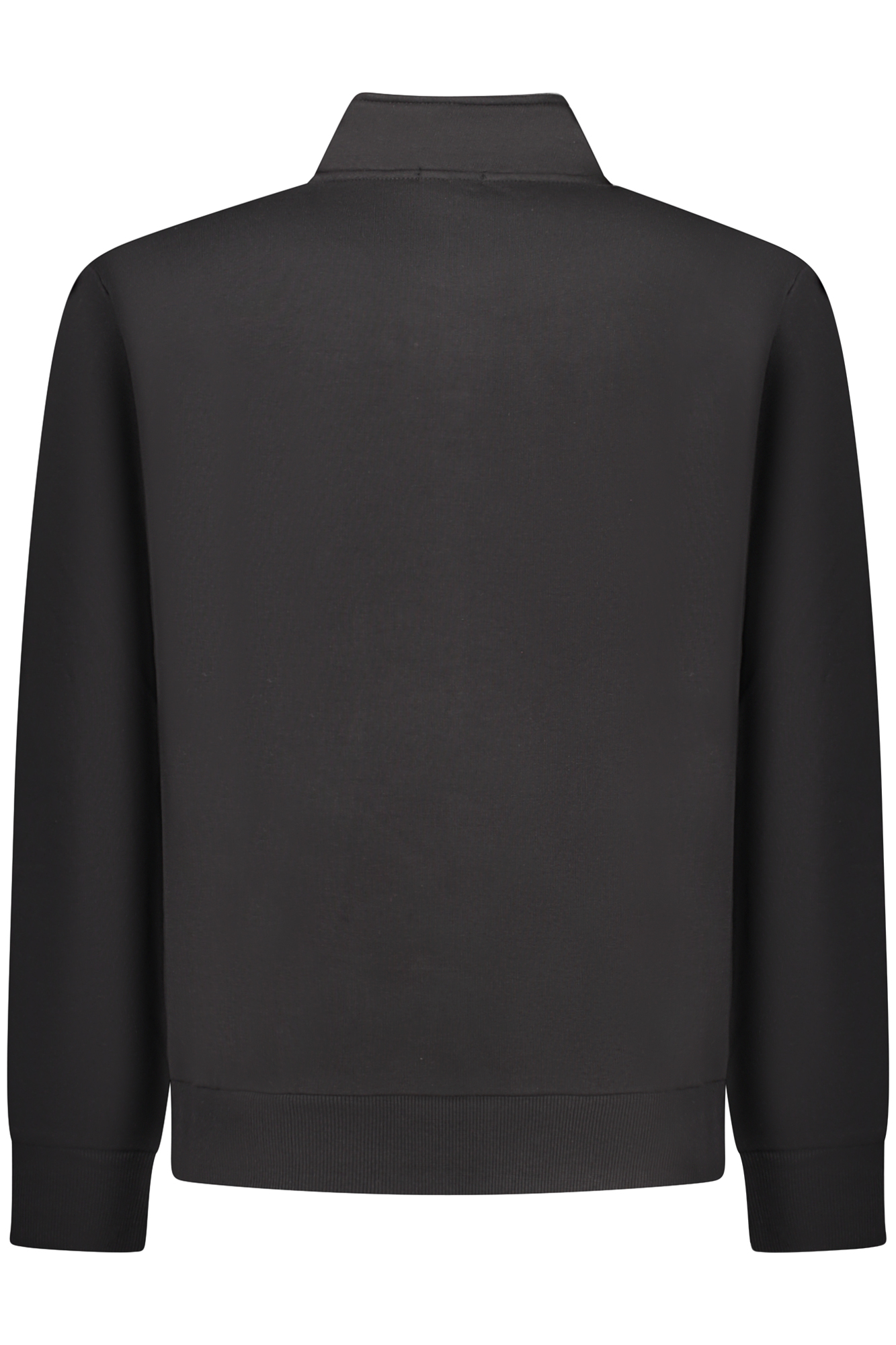 COVERI MOVING MEN'S BLACK ZIP-UP SWEATSHIRT COVERI MOVING MEN'S BLACK ZIP-UP SWEATSHIRT - Image 2