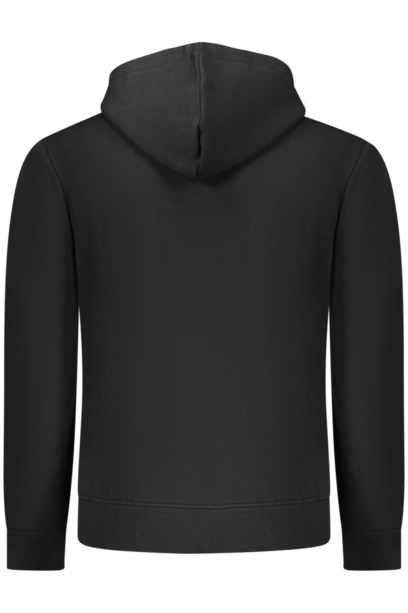 COVERI MOVING MEN'S BLACK ZIP-UP SWEATSHIRT COVERI MOVING MEN'S BLACK ZIP-UP SWEATSHIRT - Image 2