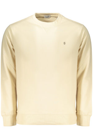 COVERI MOVING MEN'S ZIP-LESS SWEATSHIRT, BEIGE