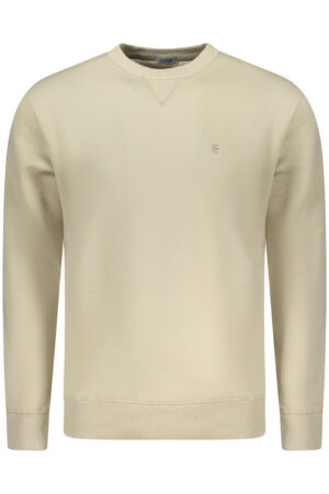 COVERI MOVING MEN'S ZIP-LESS SWEATSHIRT, BEIGE