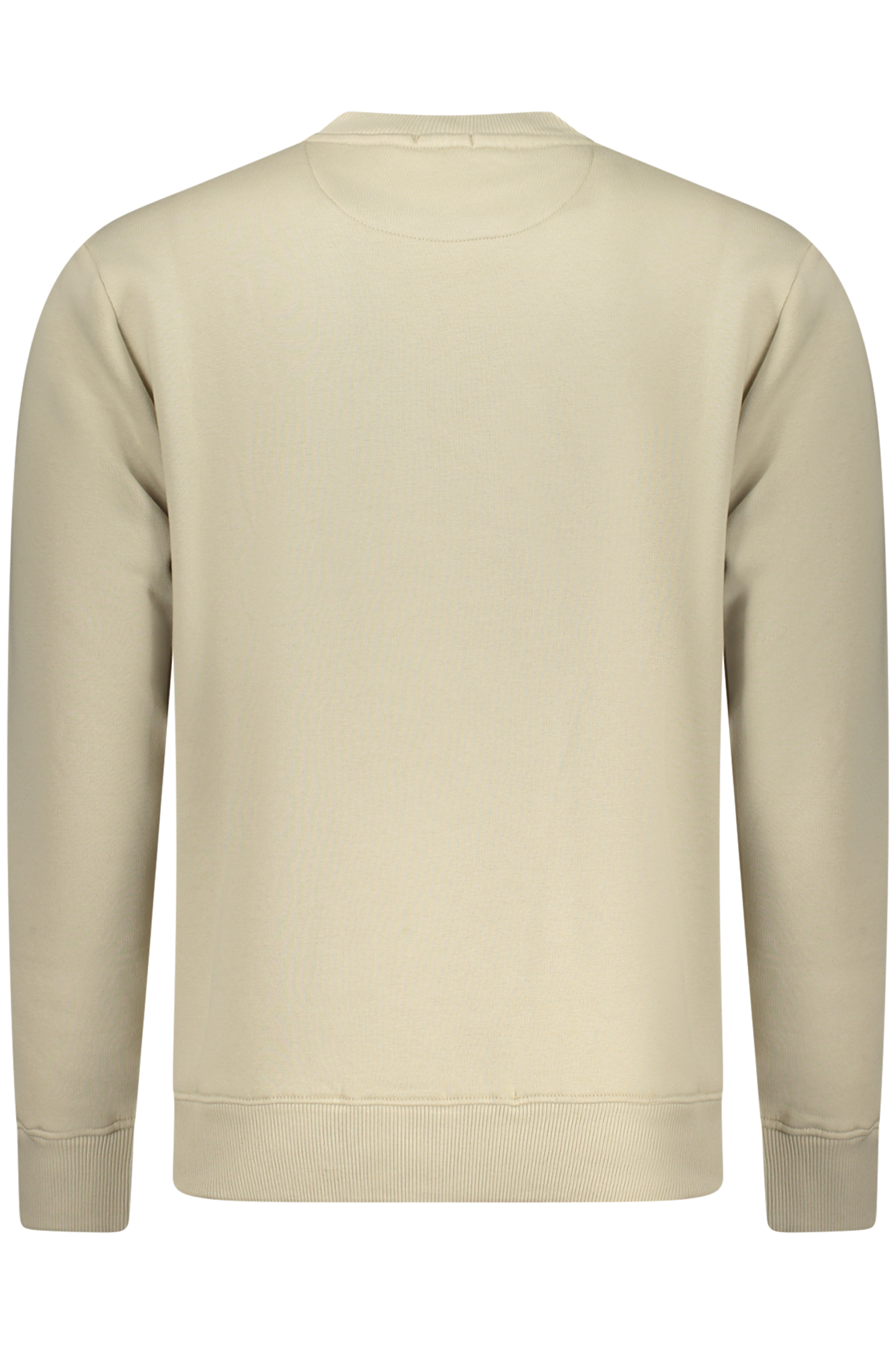 COVERI MOVING MEN'S ZIP-LESS SWEATSHIRT, BEIGE COVERI MOVING MEN'S ZIP-LESS SWEATSHIRT, BEIGE - Image 2