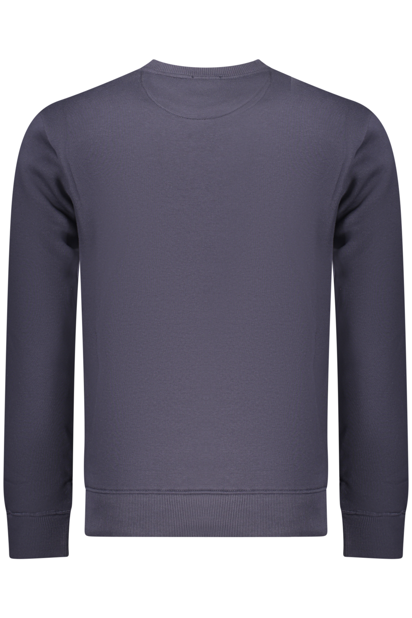 COVERI MOVING MEN'S BLUE ZIP-LESS SWEATSHIRT COVERI MOVING MEN'S BLUE ZIP-LESS SWEATSHIRT - Image 2
