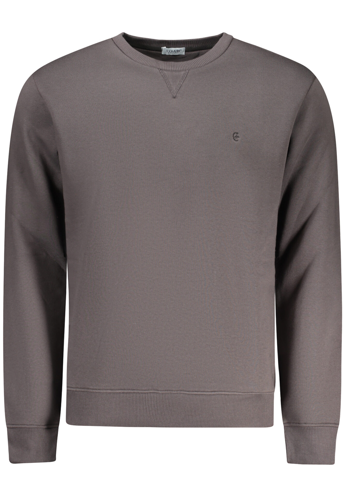 COVERI MOVING MEN'S ZIP-UP SWEATSHIRT, GREY