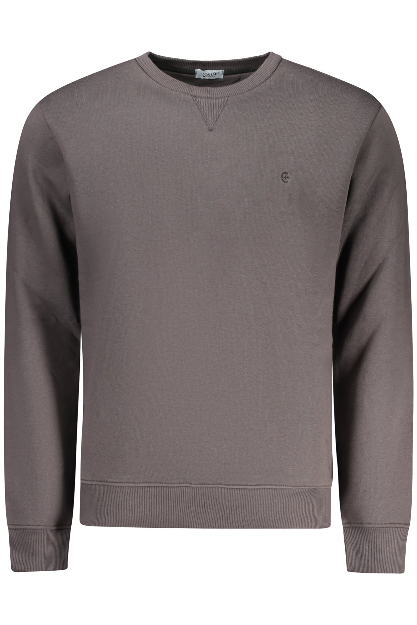 COVERI MOVING MEN'S ZIP-UP SWEATSHIRT, GREY COVERI MOVING MEN'S ZIP-UP SWEATSHIRT, GREY