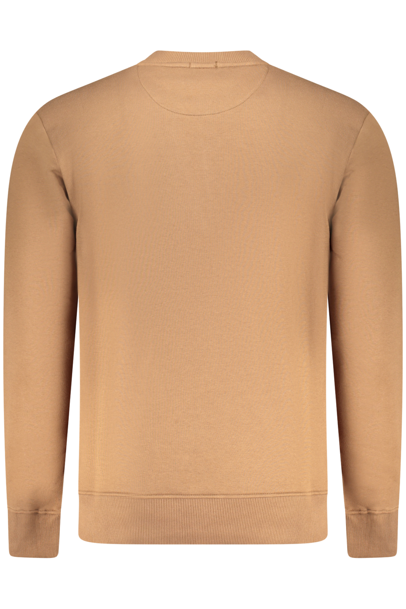 COVERI MOVING MEN'S BROWN ZIP-UP SWEATSHIRT COVERI MOVING MEN'S BROWN ZIP-UP SWEATSHIRT - Image 2